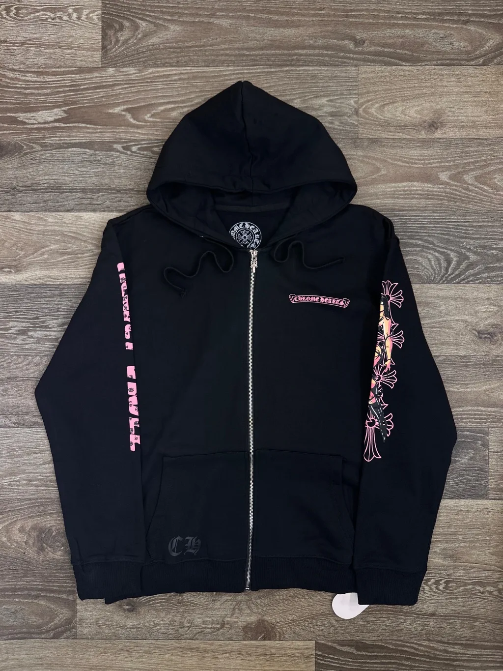 Chrome hearts zip-up hoodie