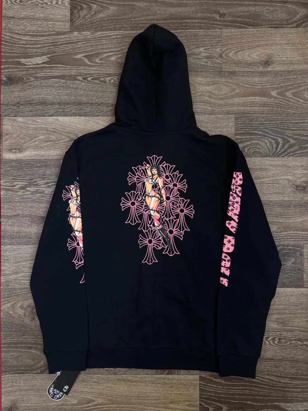 Chrome hearts zip-up hoodie