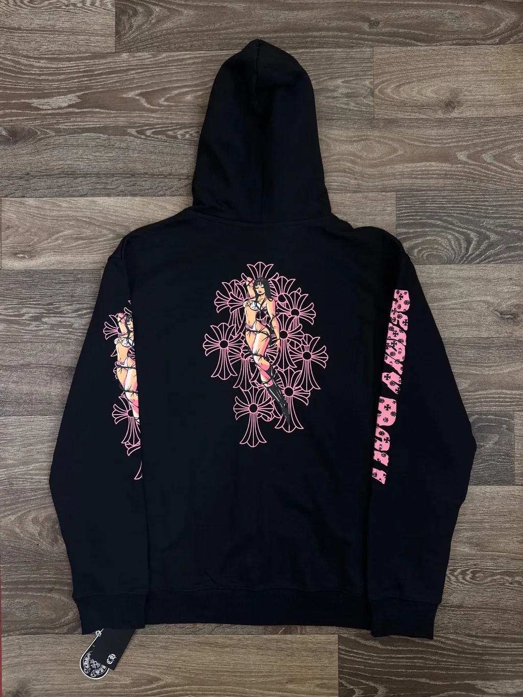Chrome hearts zip-up hoodie