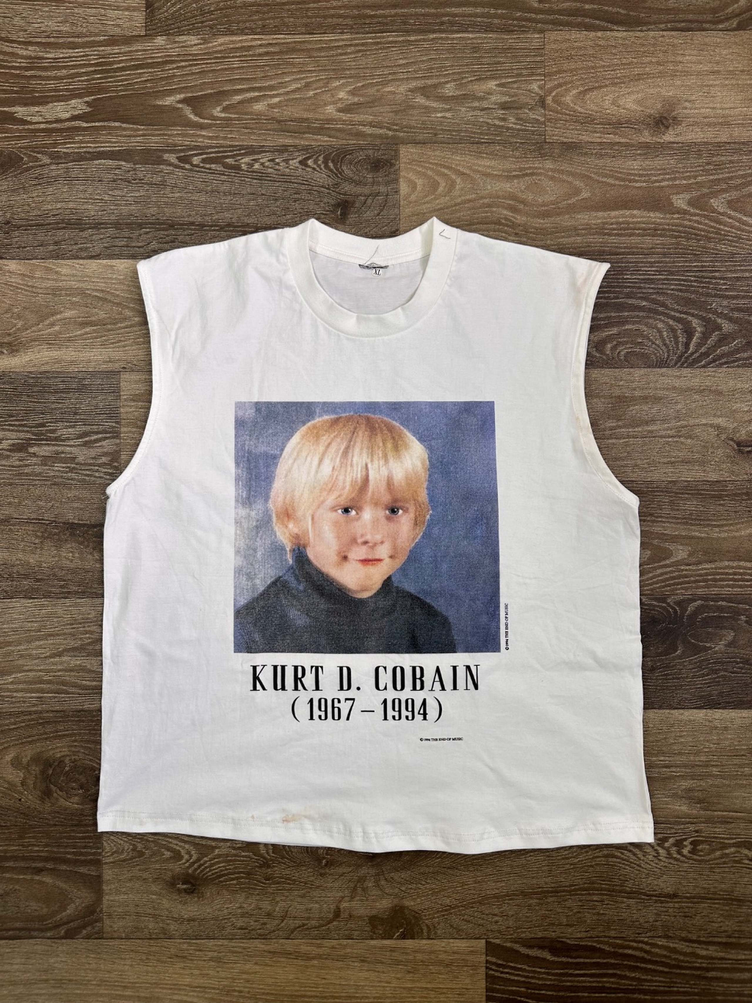 Kurt Cobain Muscle Tshirt 