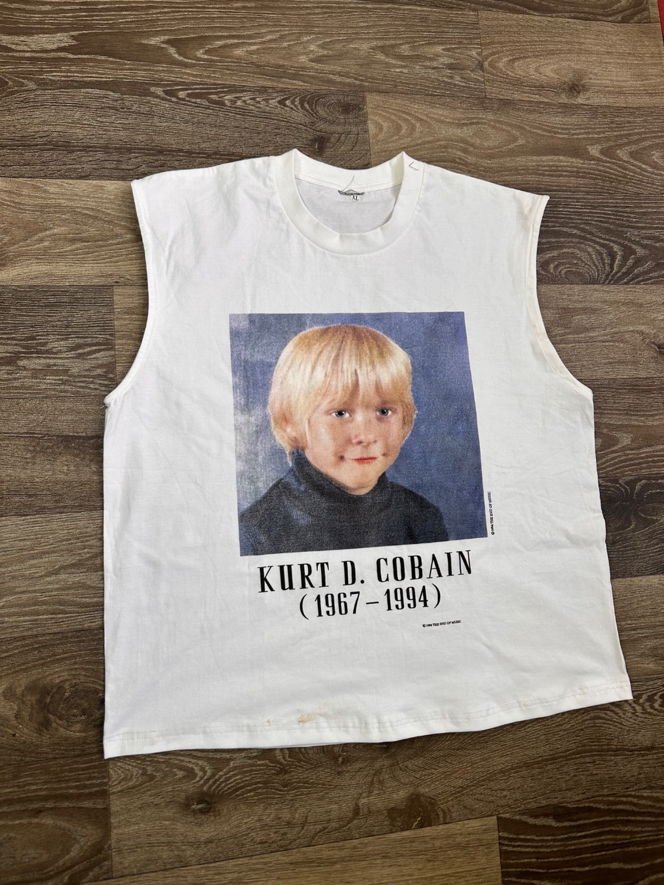 Kurt Cobain Muscle Tshirt 