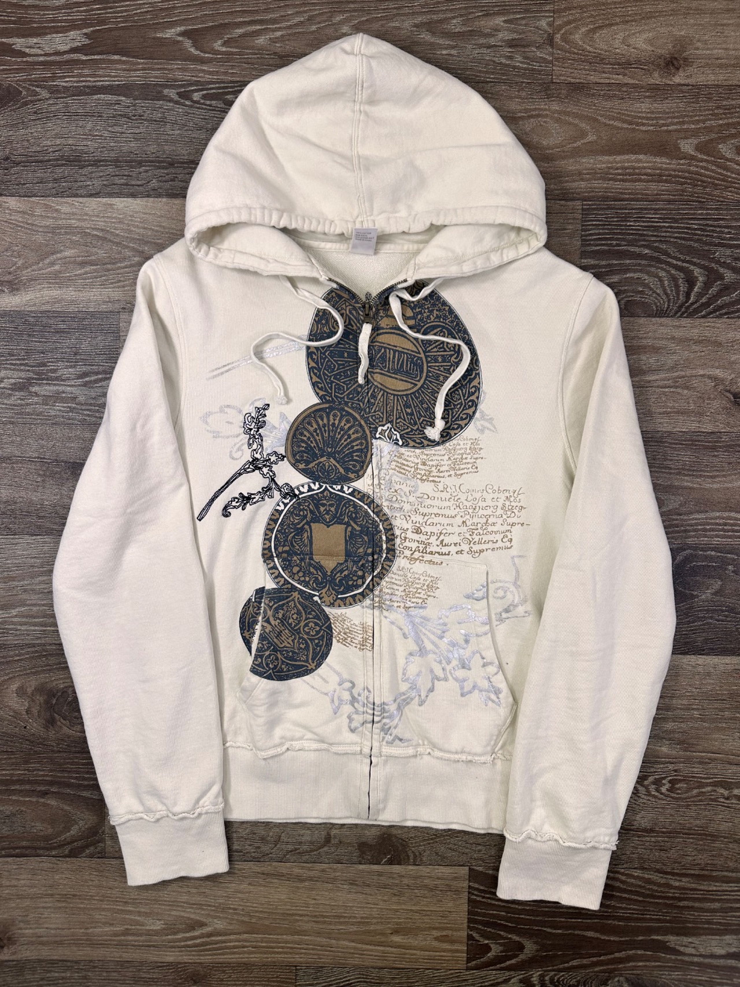 Graphic Zip Up hoodie