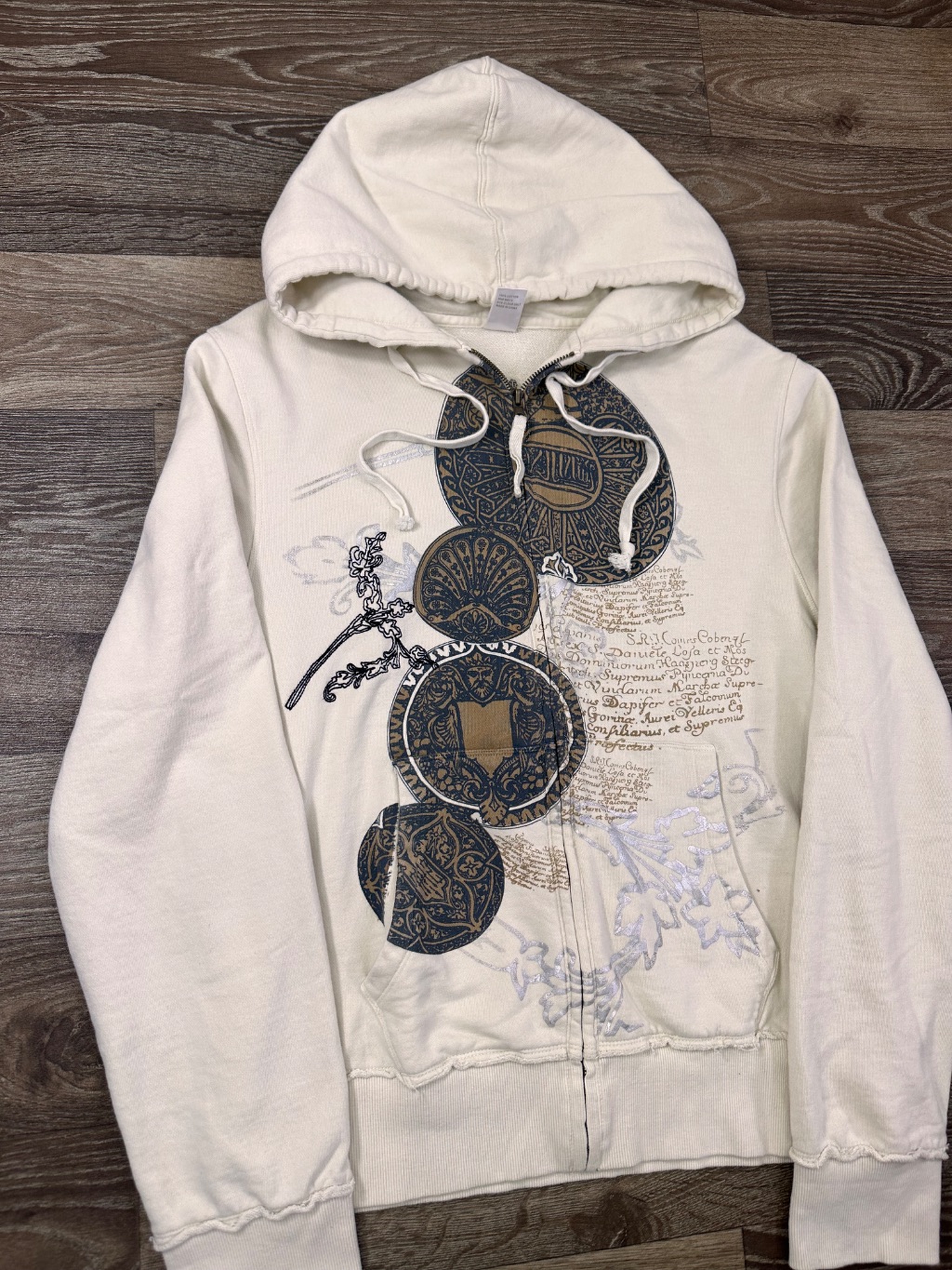 Graphic Zip Up hoodie