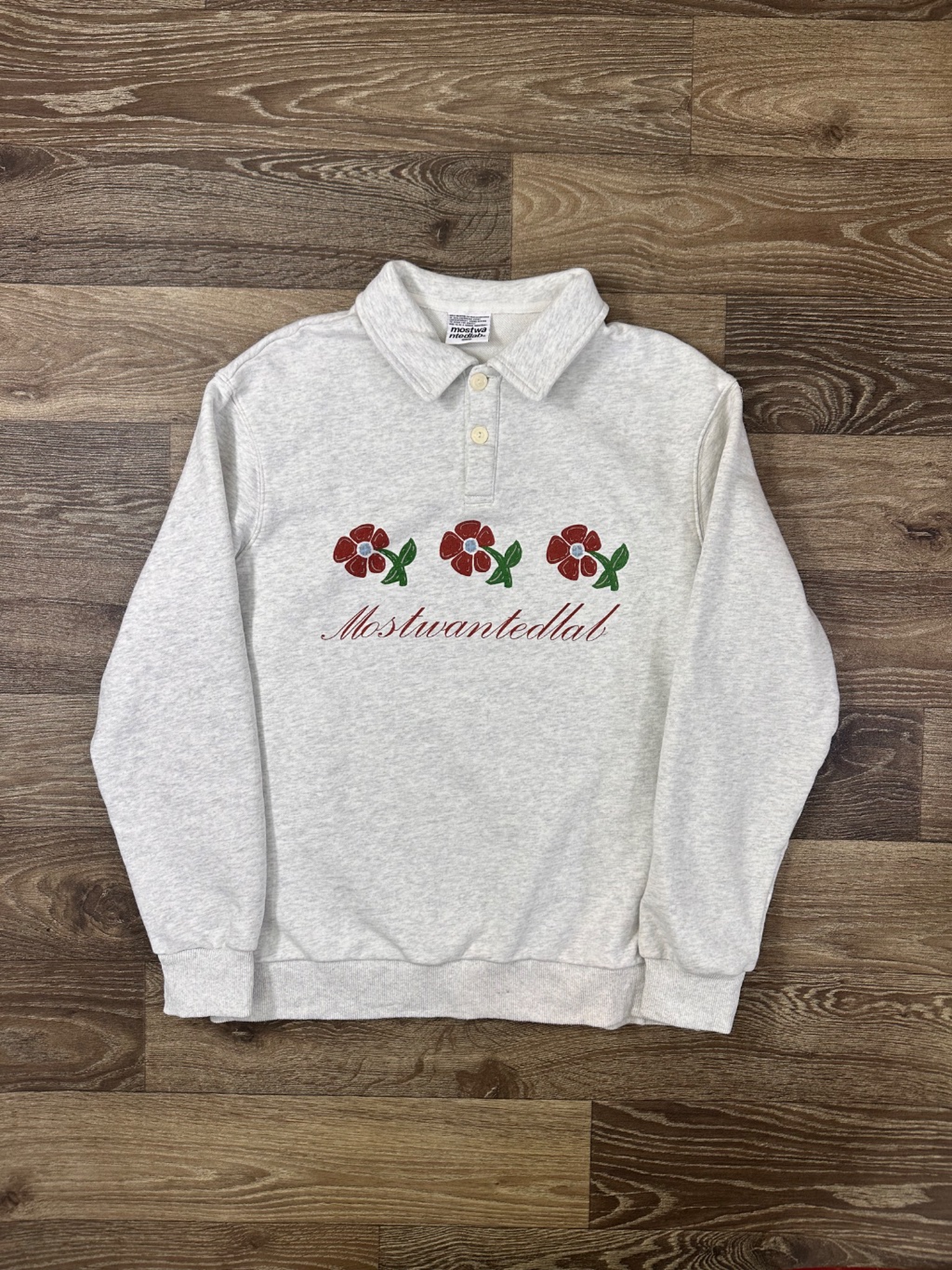 Most wanted lab Collared Sweatshirt