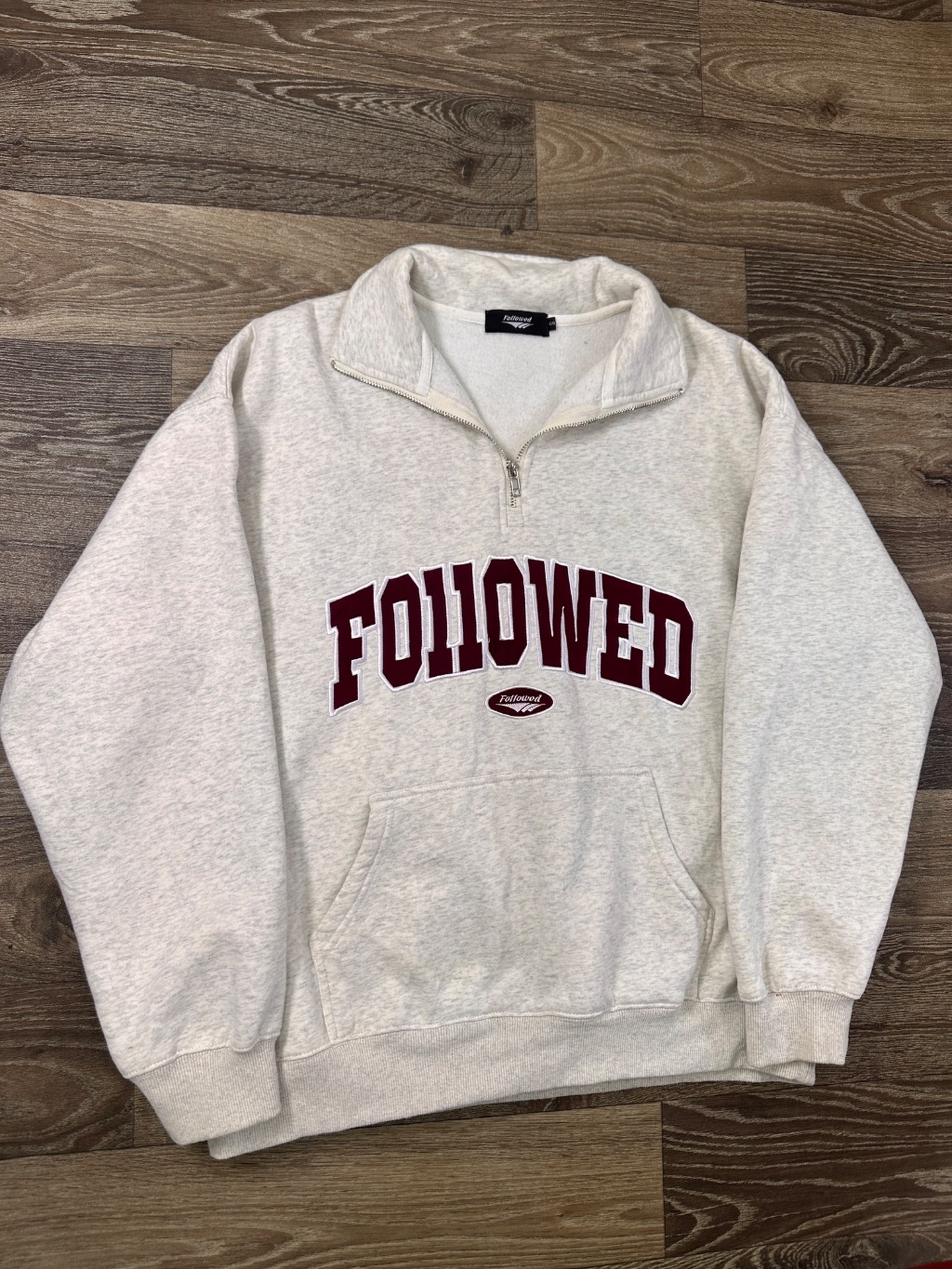 Collared Sweatshirt