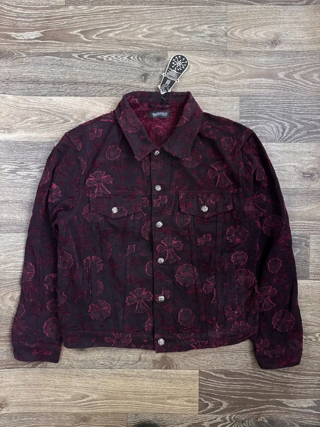 Chrome Hearts Graphic Denim Coat
