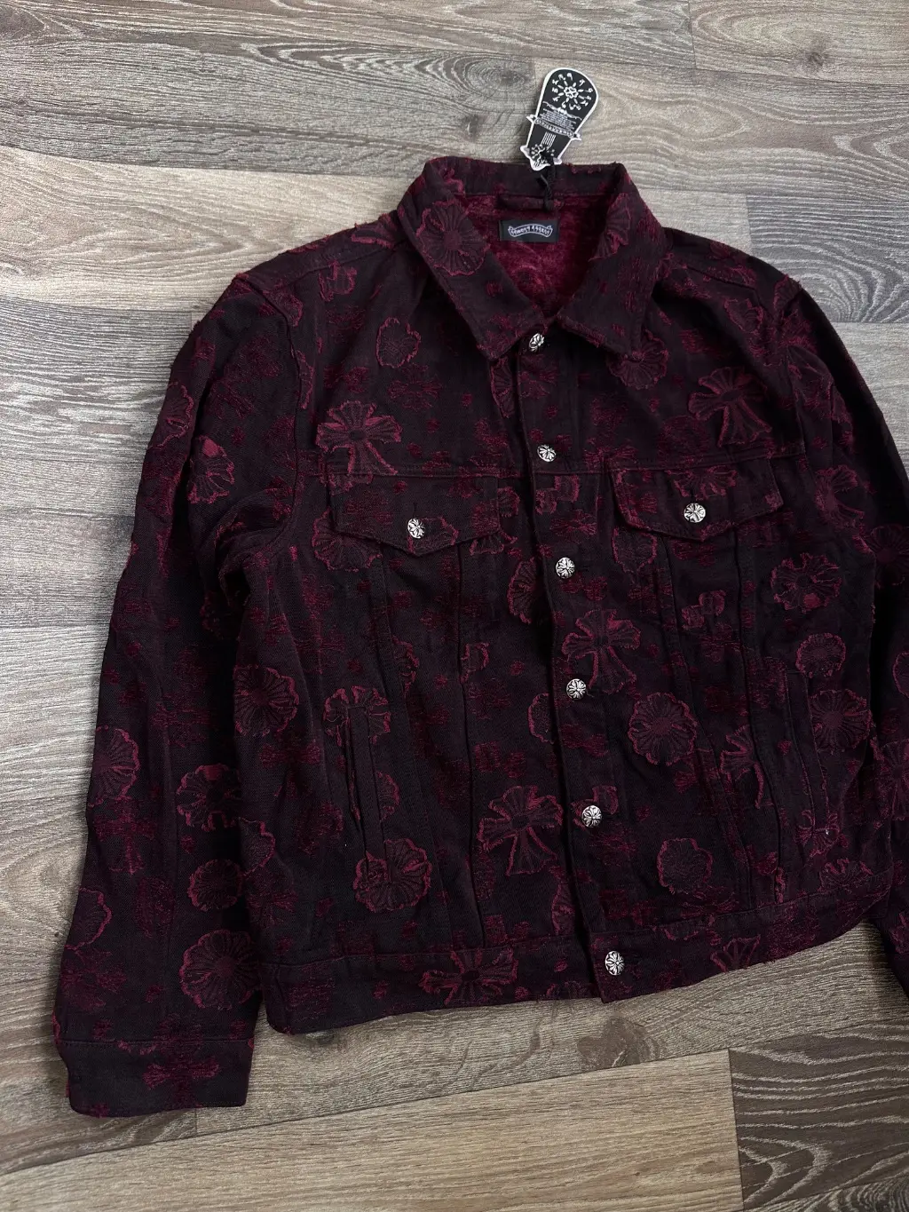 Chrome Hearts Graphic Denim Coat