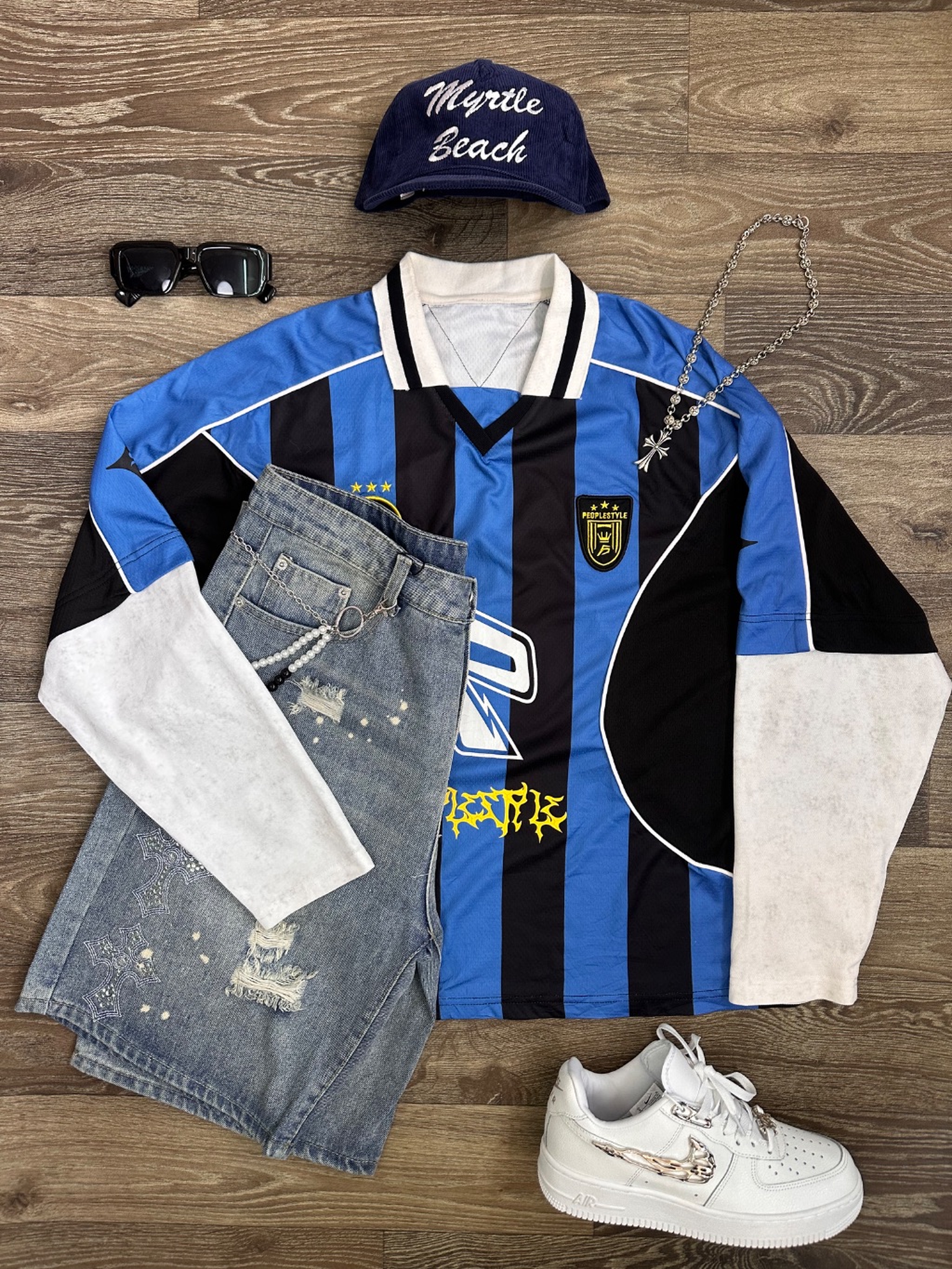 People Style Double sleeve jersey