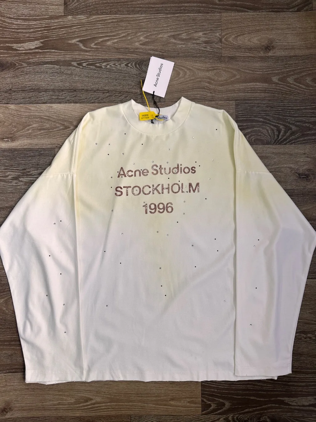 Acne Studios Rhinestone Studded Longsleeve