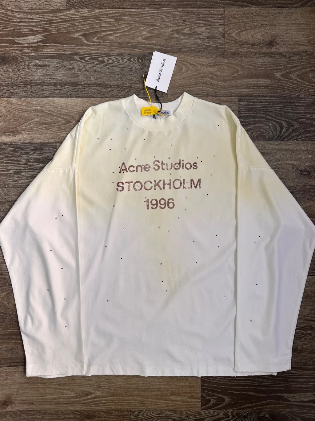 Acne Studios Rhinestone Studded Longsleeve