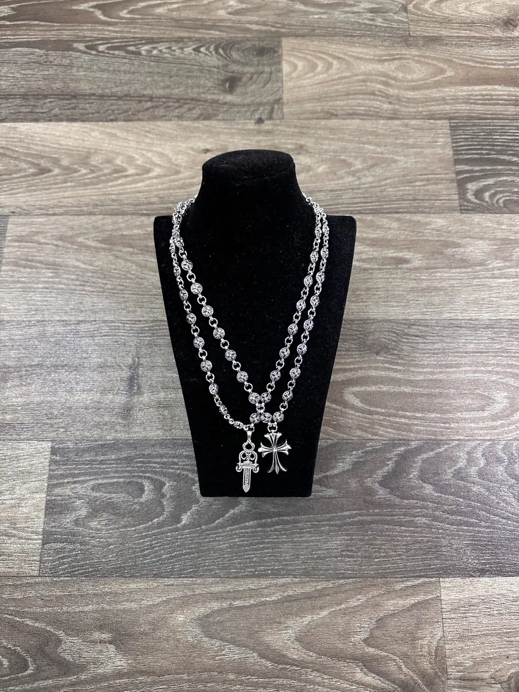 Chrome Hearts Cross Chain