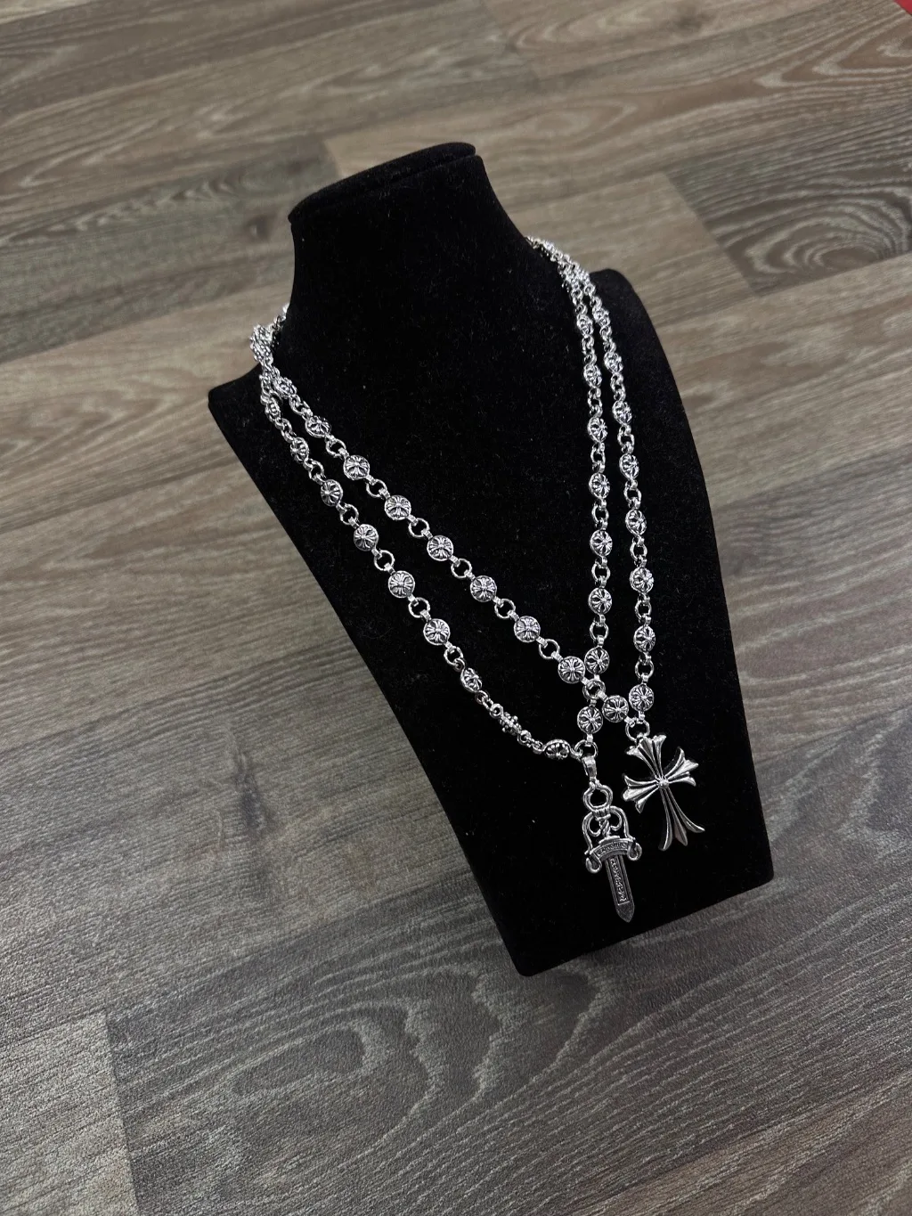 Chrome Hearts Cross Chain