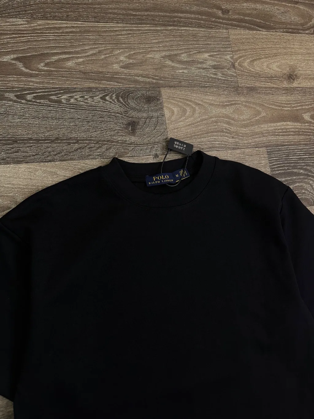 Plain Black Ralph Lauren Tshirt
