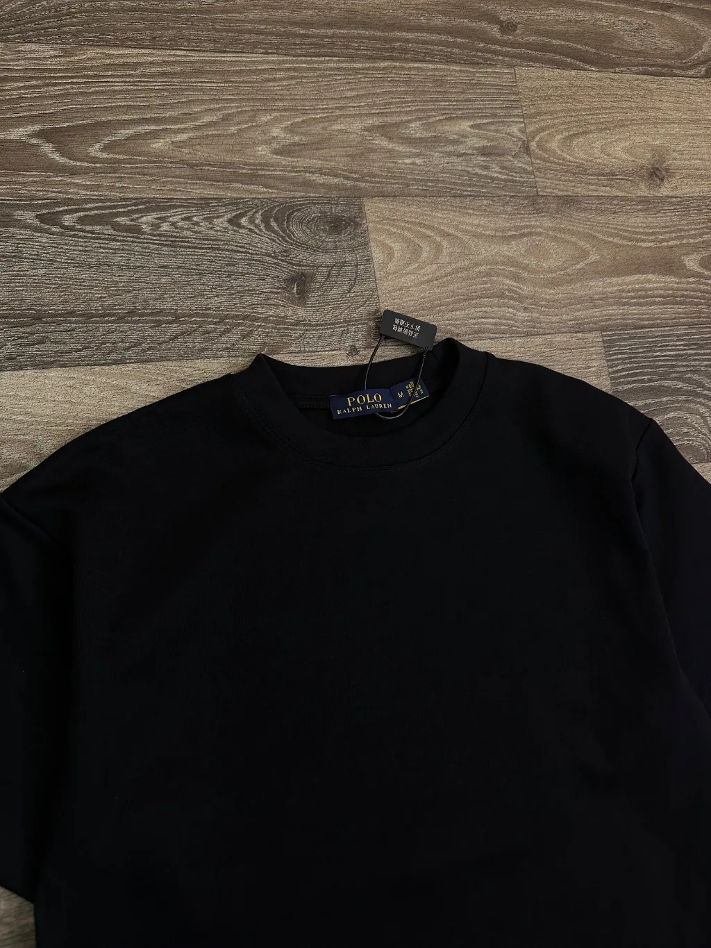Plain Black Ralph Lauren Tshirt