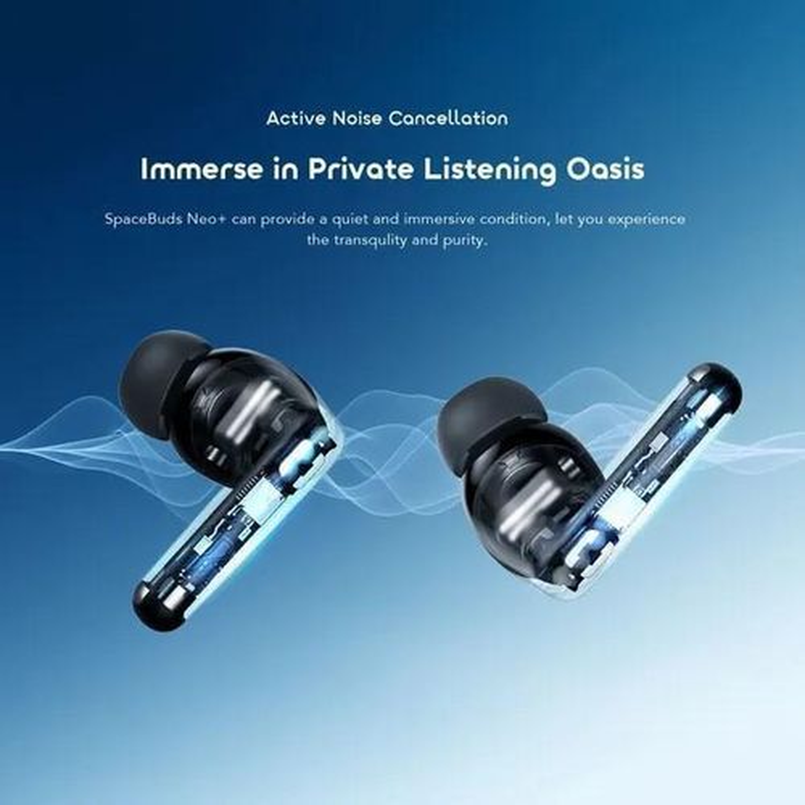 Oraimo SpaceBuds Neo+ ANC Spatial Audio True Wireless Earphones