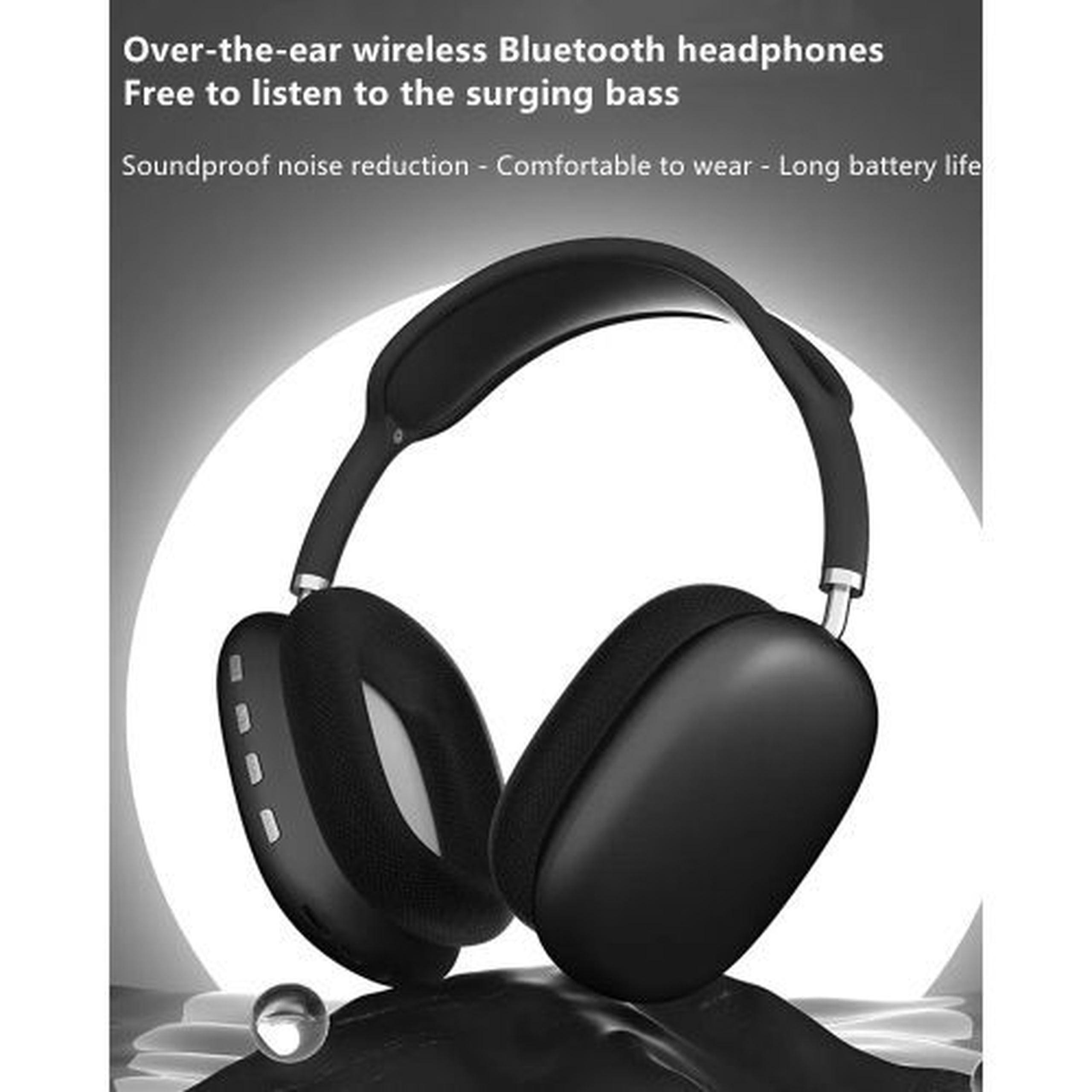 RichRipple P9 Bluetooth Headsets Hi-Fi Stereo Noise Reduction Headphone