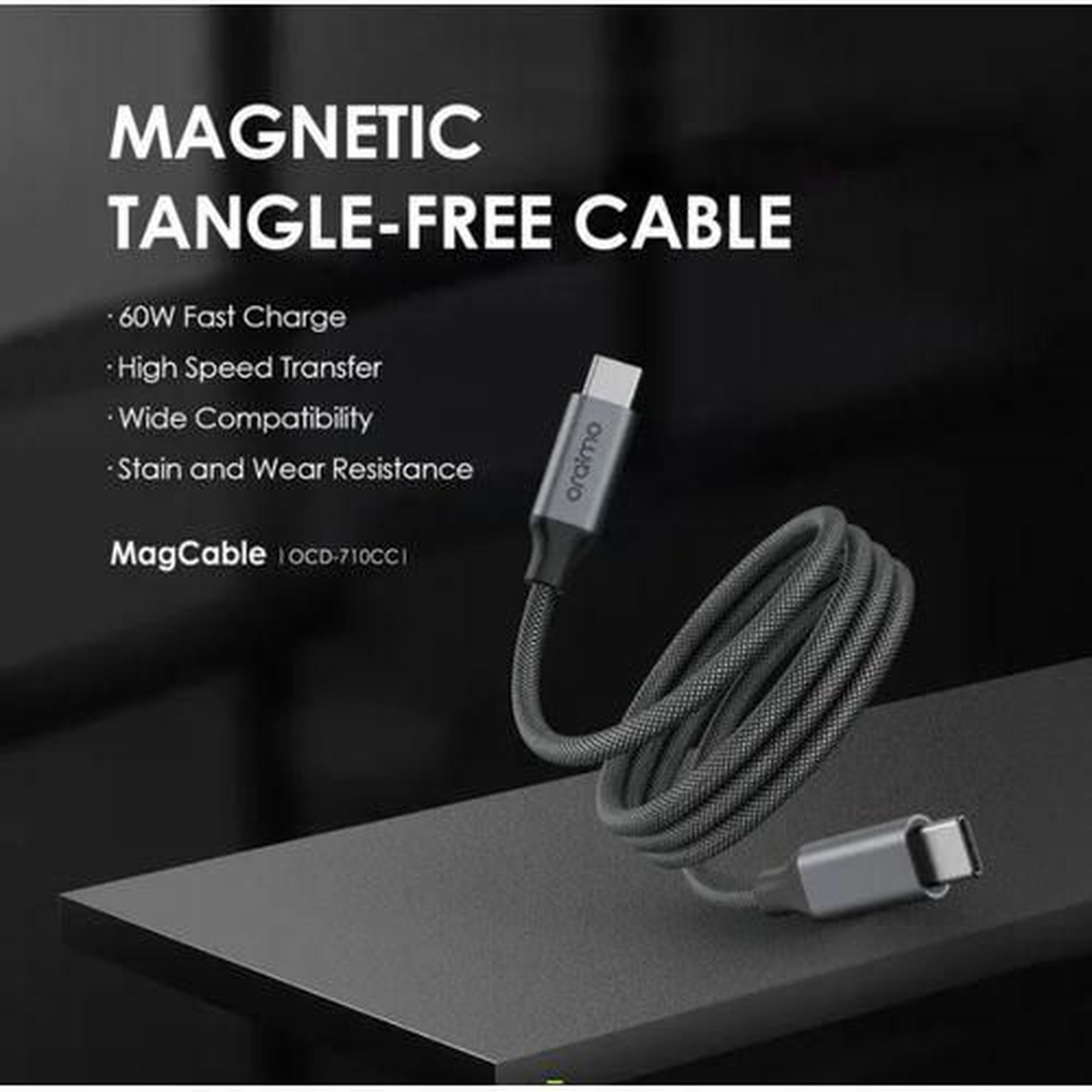 Oraimo MagCable Type-C  60W