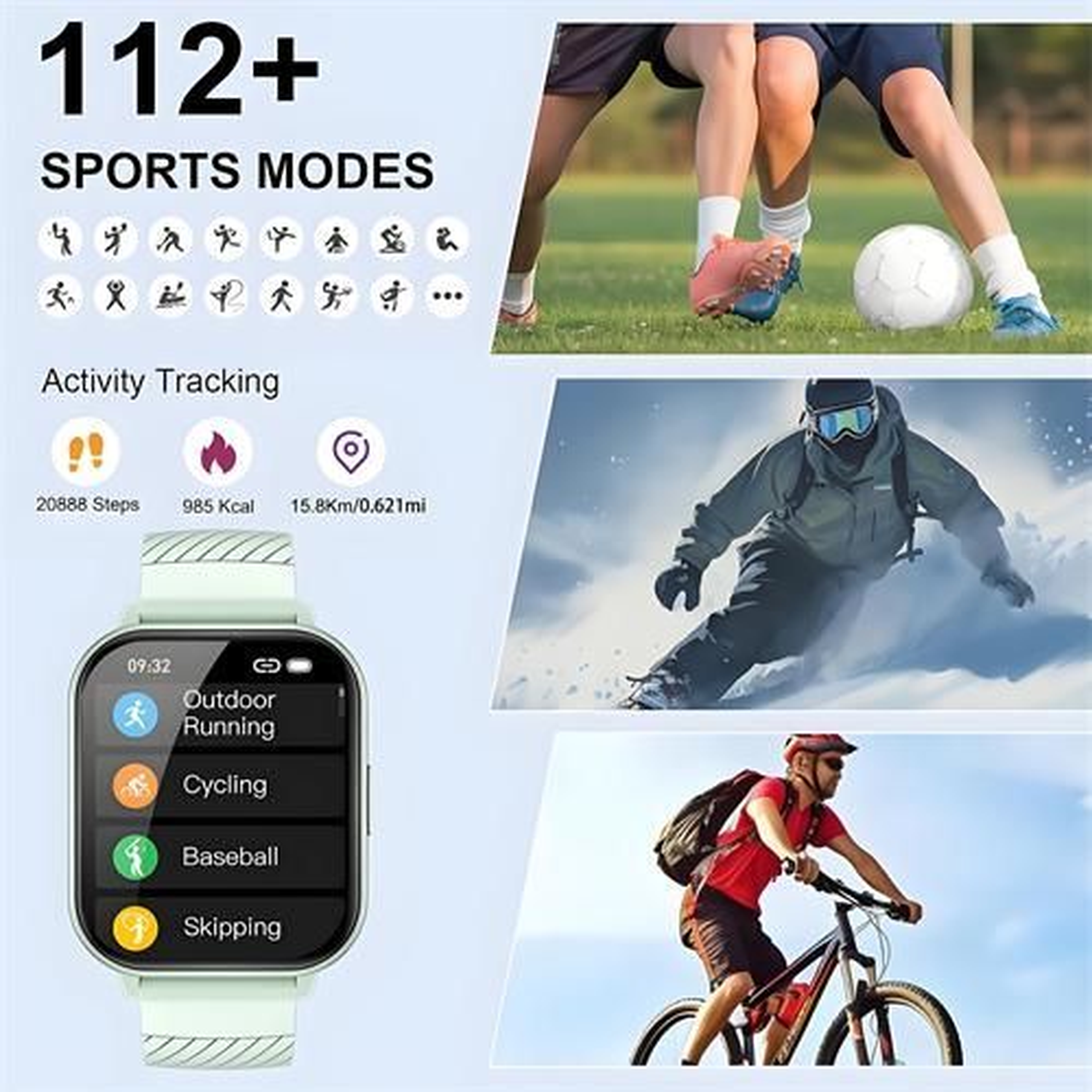 FLAMEDEAL  Smart Watch 