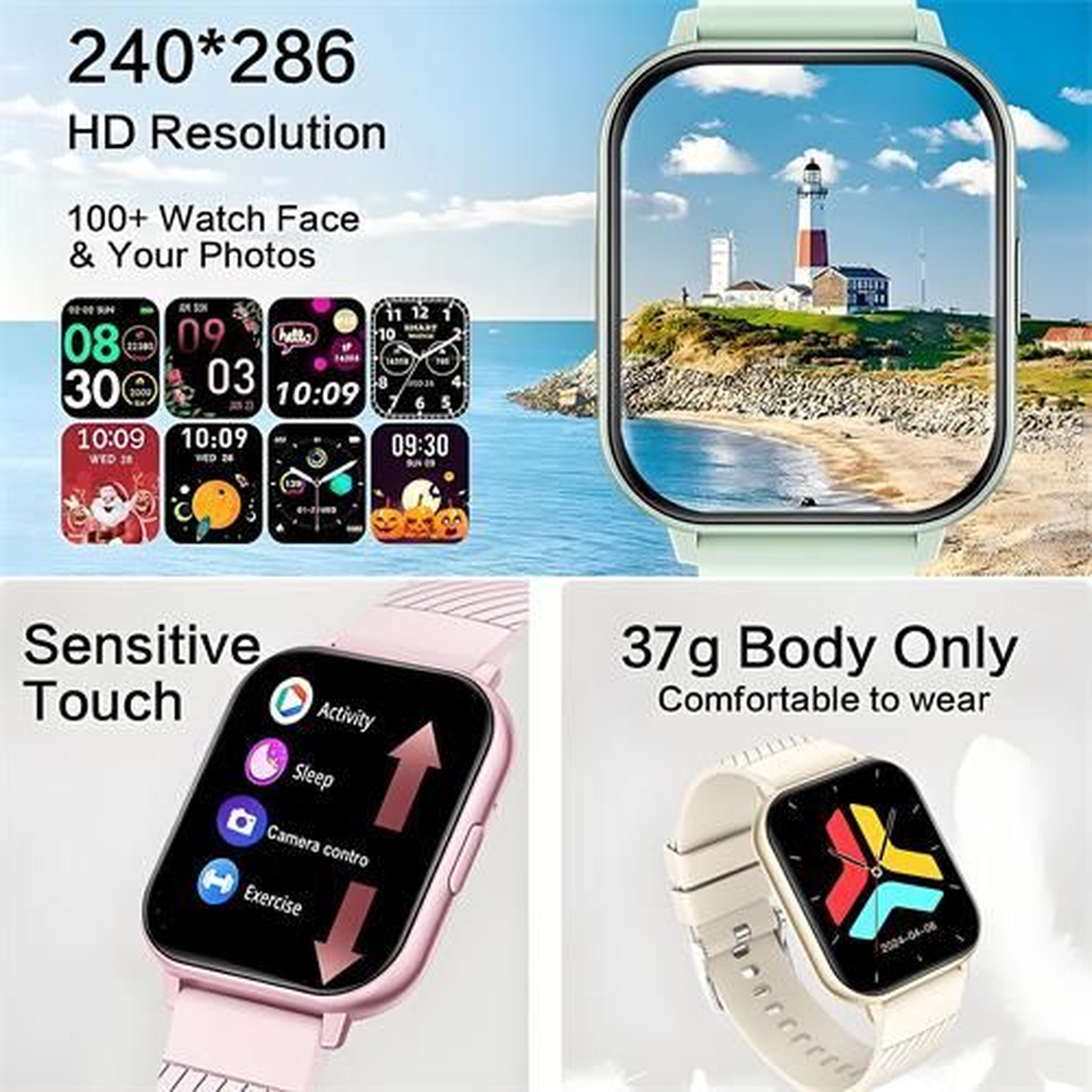 FLAMEDEAL  Smart Watch 