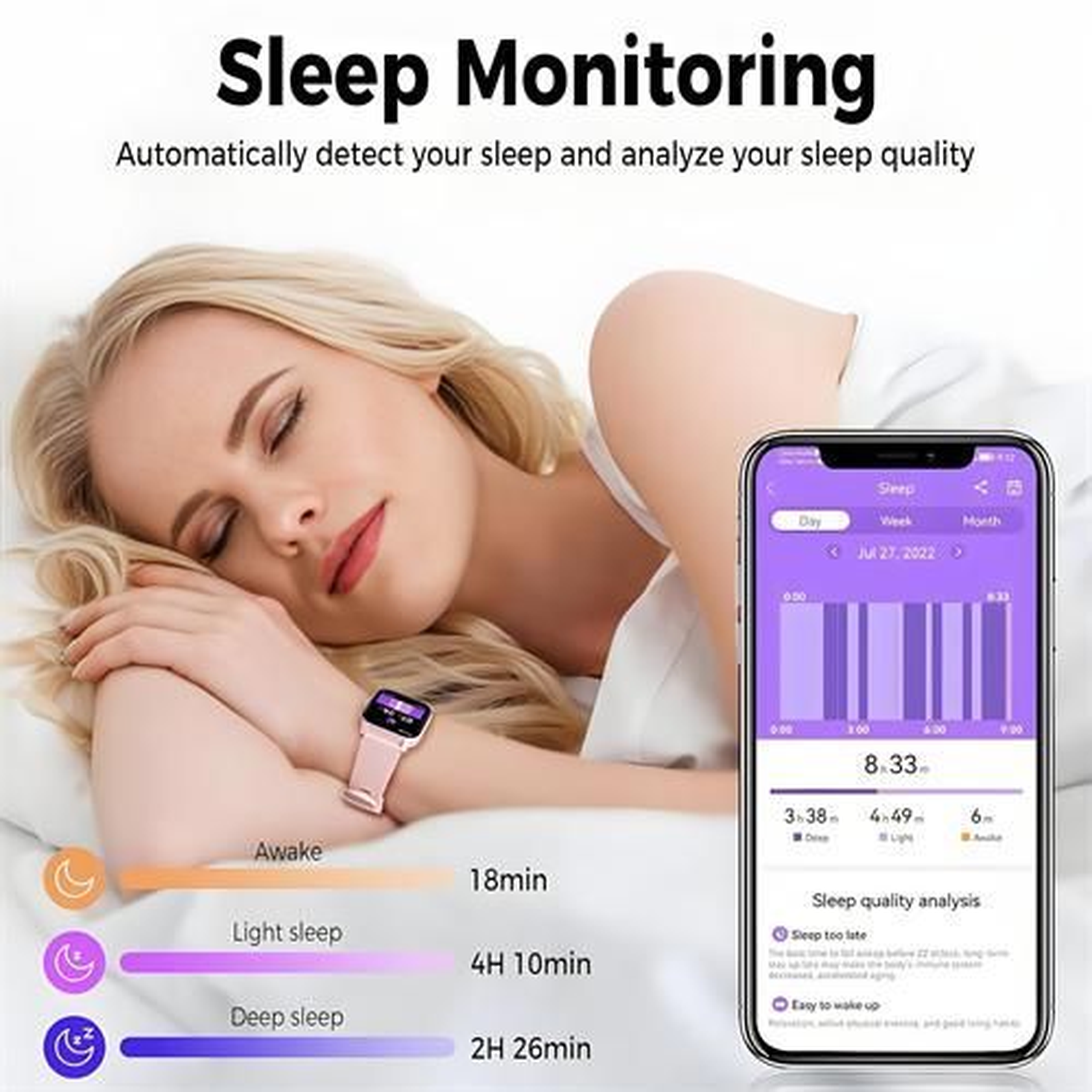 FLAMEDEAL  Smart Watch 