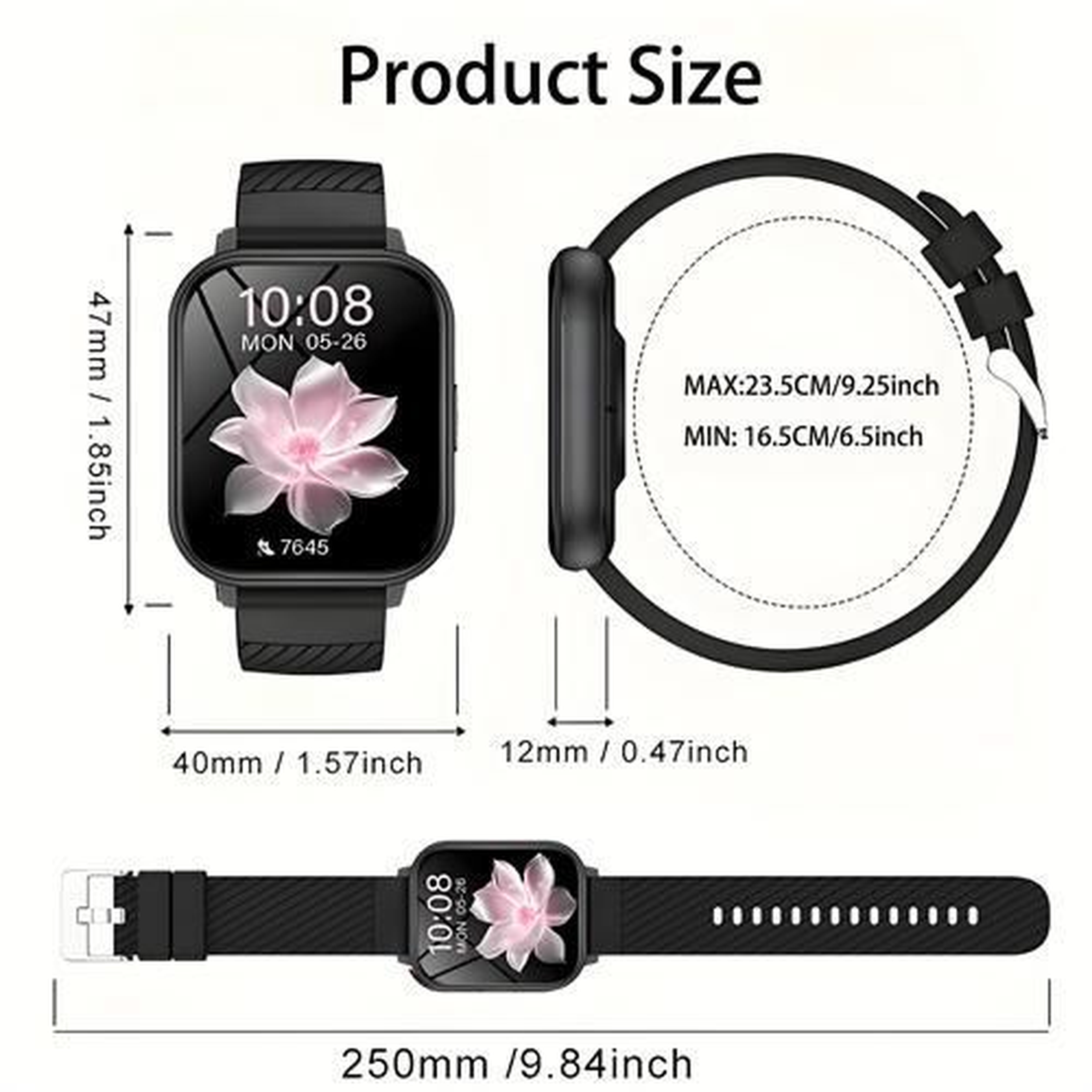 FLAMEDEAL  Smart Watch 