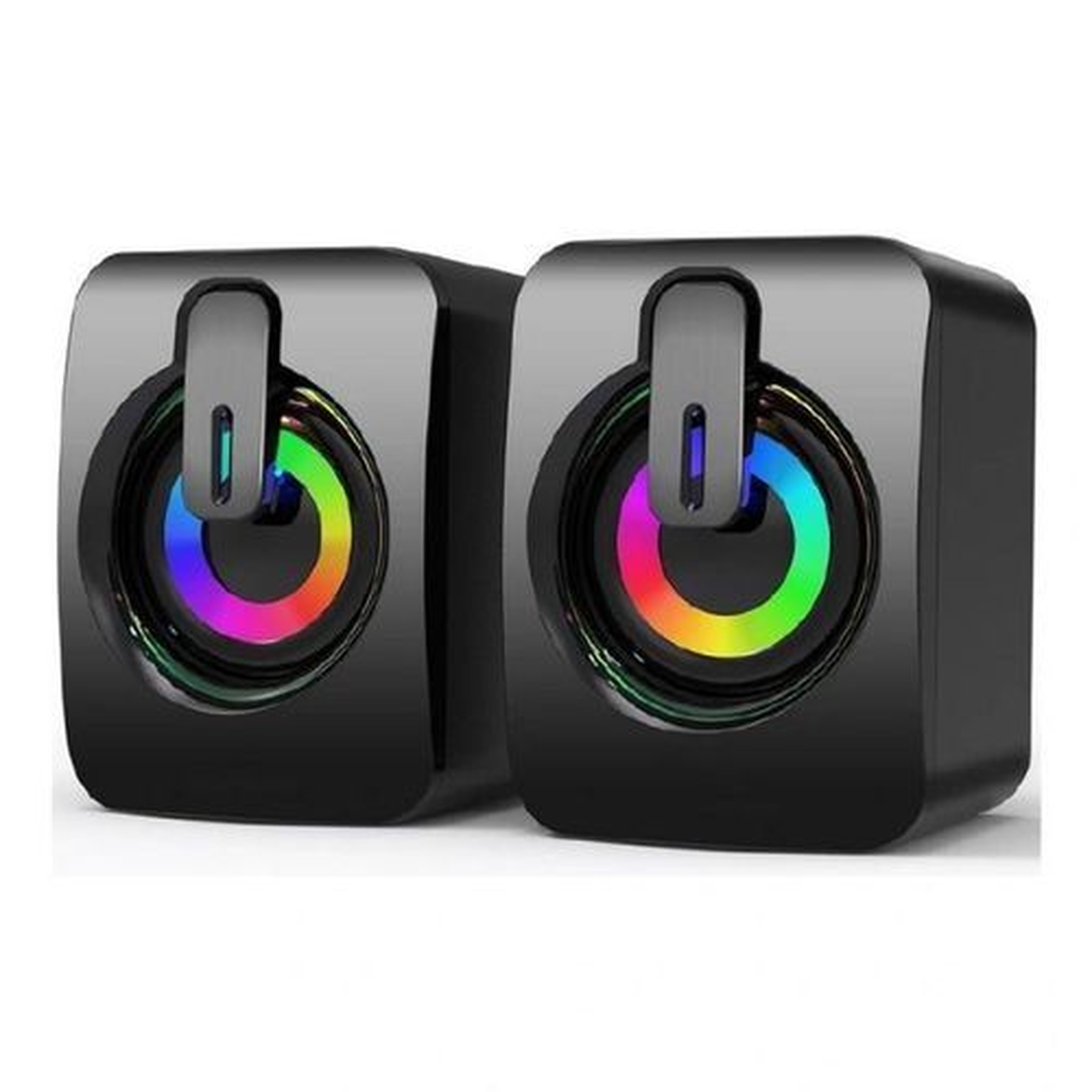 The Small Stereo Speaker Usb Wired Subwoofer Is Suitable For Laptops And Desktop Computers