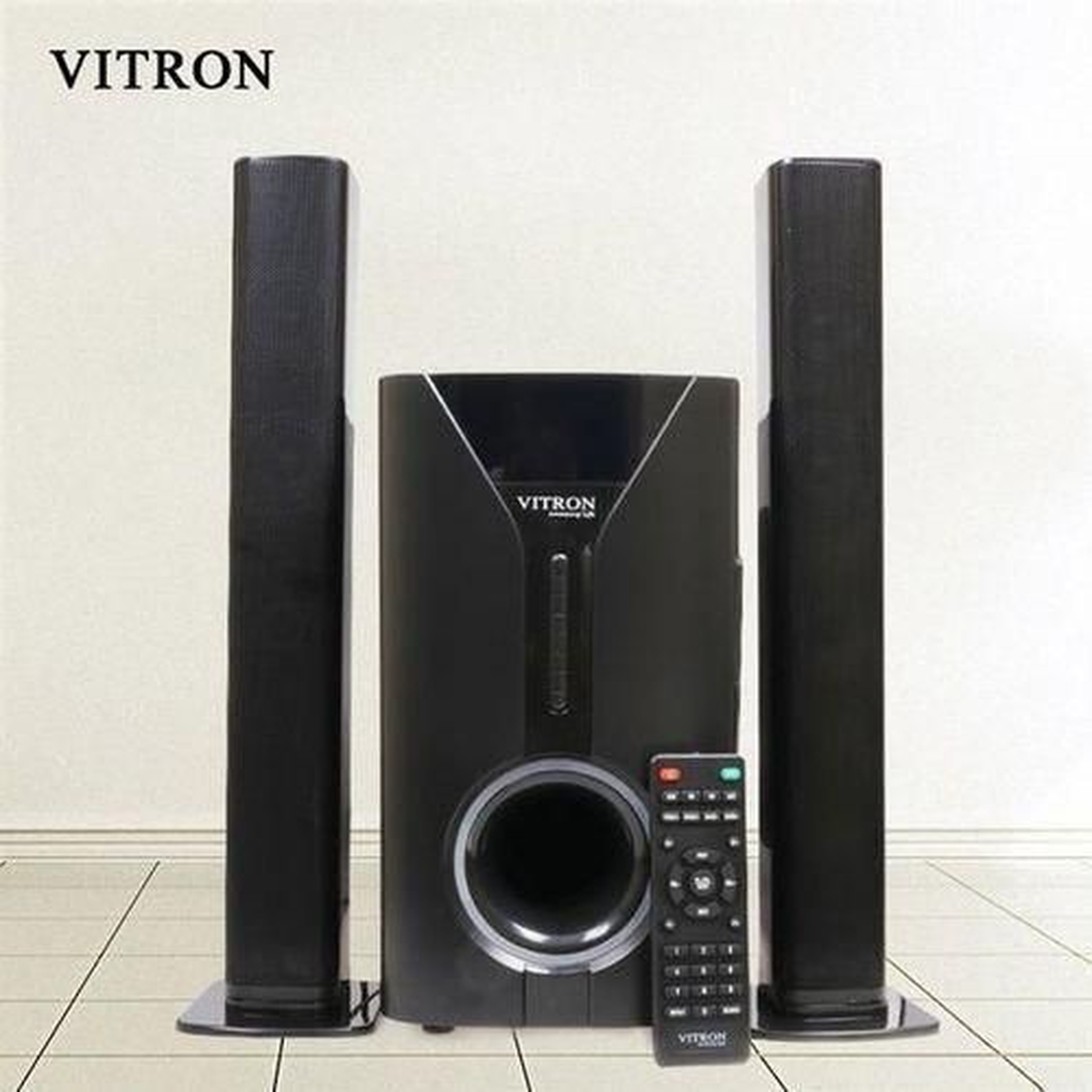 Vitron V527 - 2.1 CH Multimedia Speaker, BT/USB/SD/FM - 9000W (1YR WRTY)