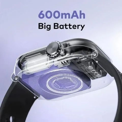 Itel Smartwatch Lux L1, Up to 30 Days Battery Life,2.01" HD Screen, IP68 Waterproof, 600mAh Big Battery