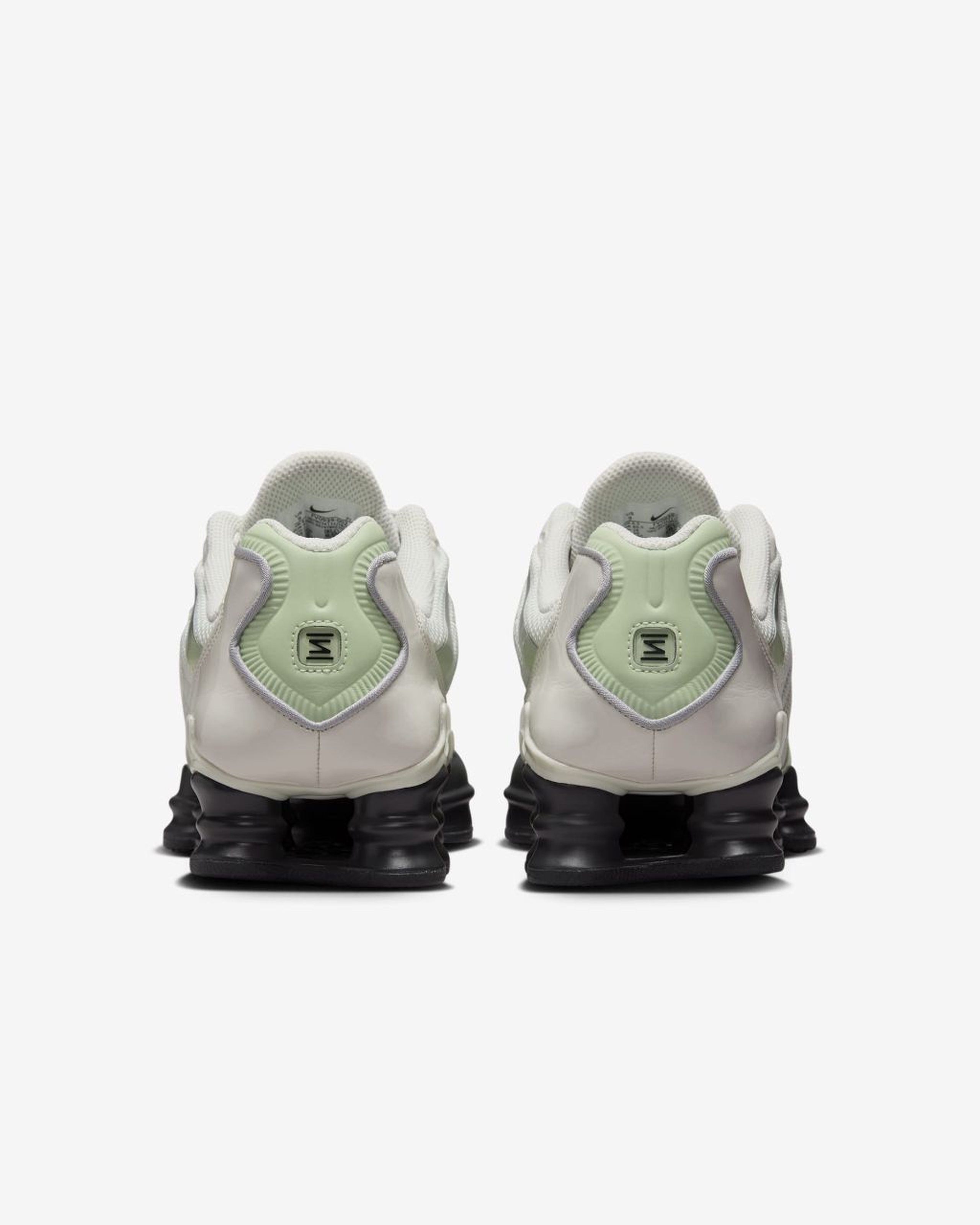Nike Shox TL sneakers in the Light Bone/Olive Aura
