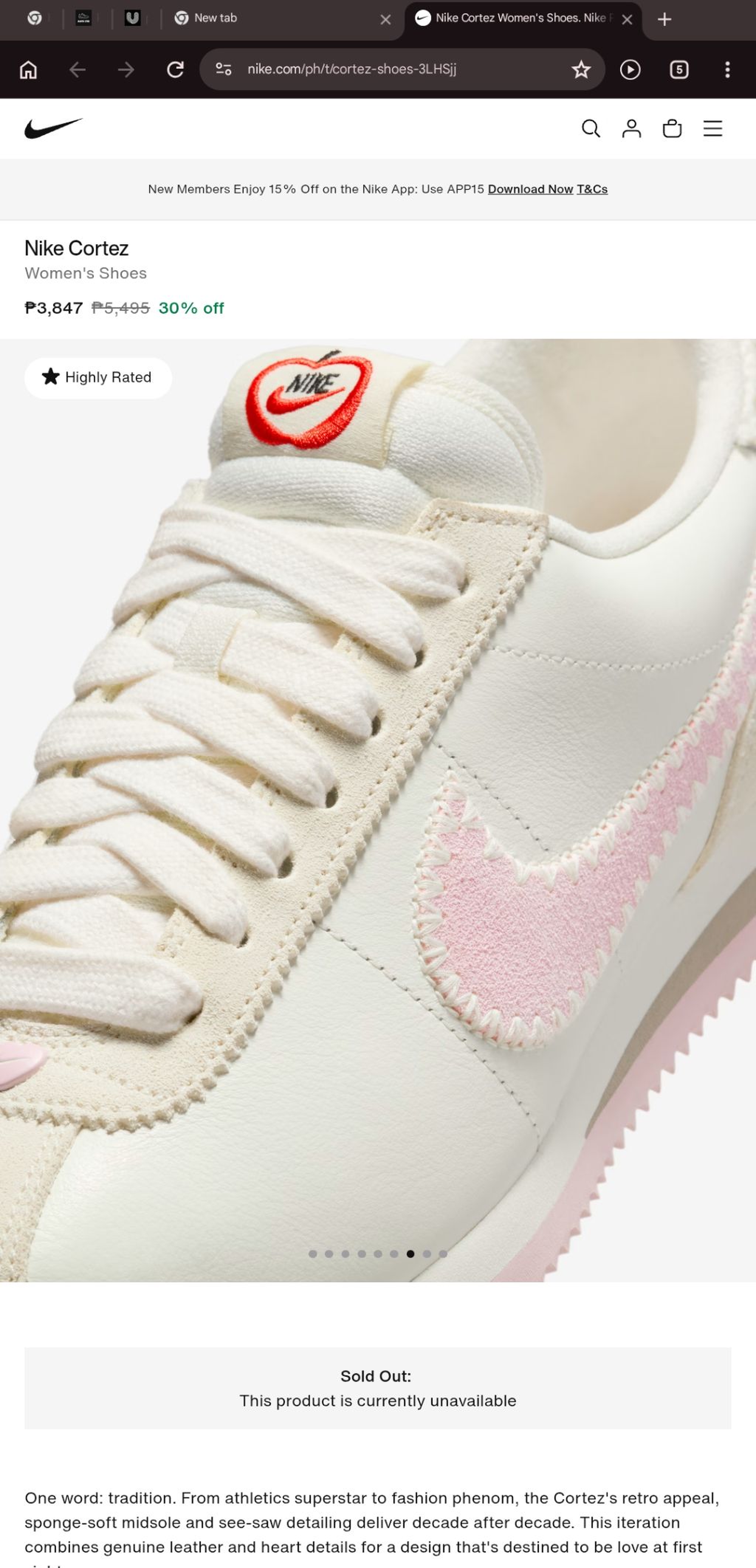 Nike Cortez Sail/Pink Foam/Sail/College Grey