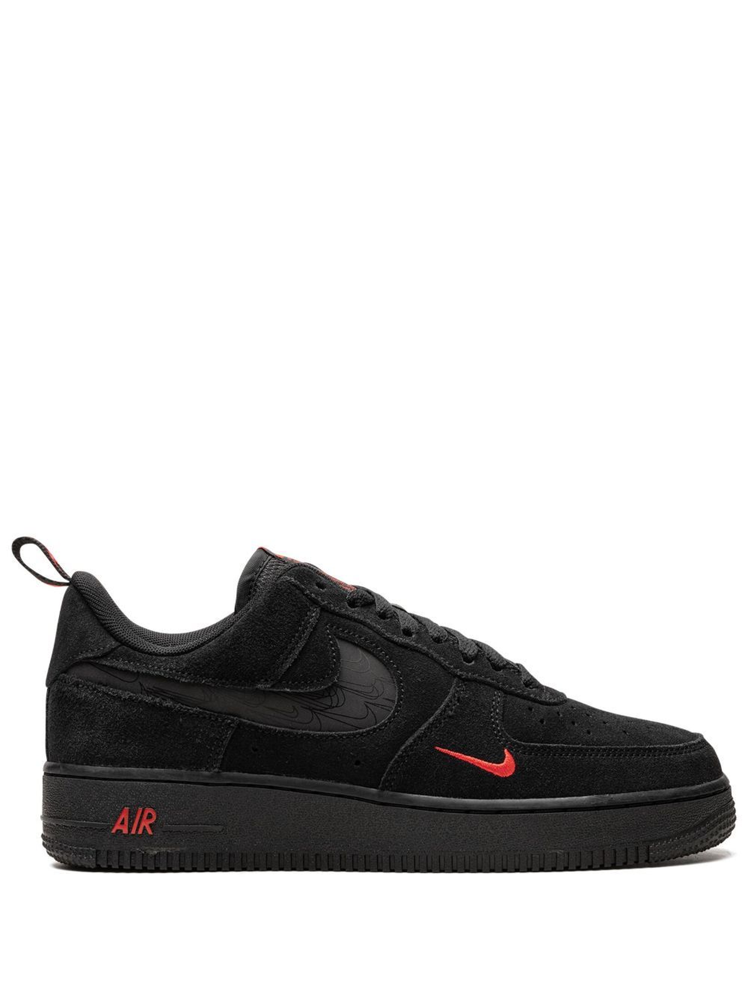 Nike Air Force 1 Low '07 LV8 "Multi Swoosh - Black Crimson"