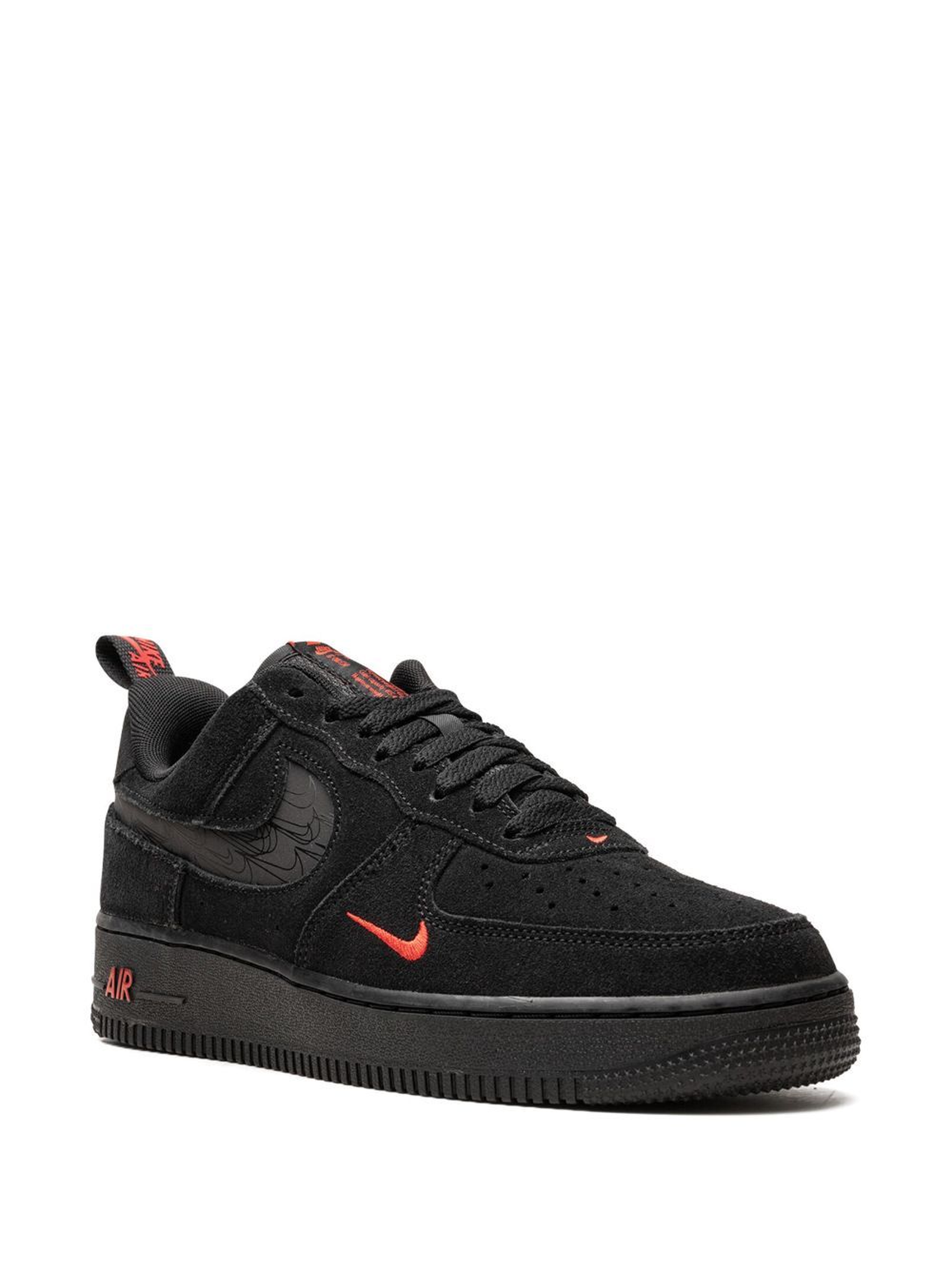 Nike Air Force 1 Low '07 LV8 "Multi Swoosh - Black Crimson"