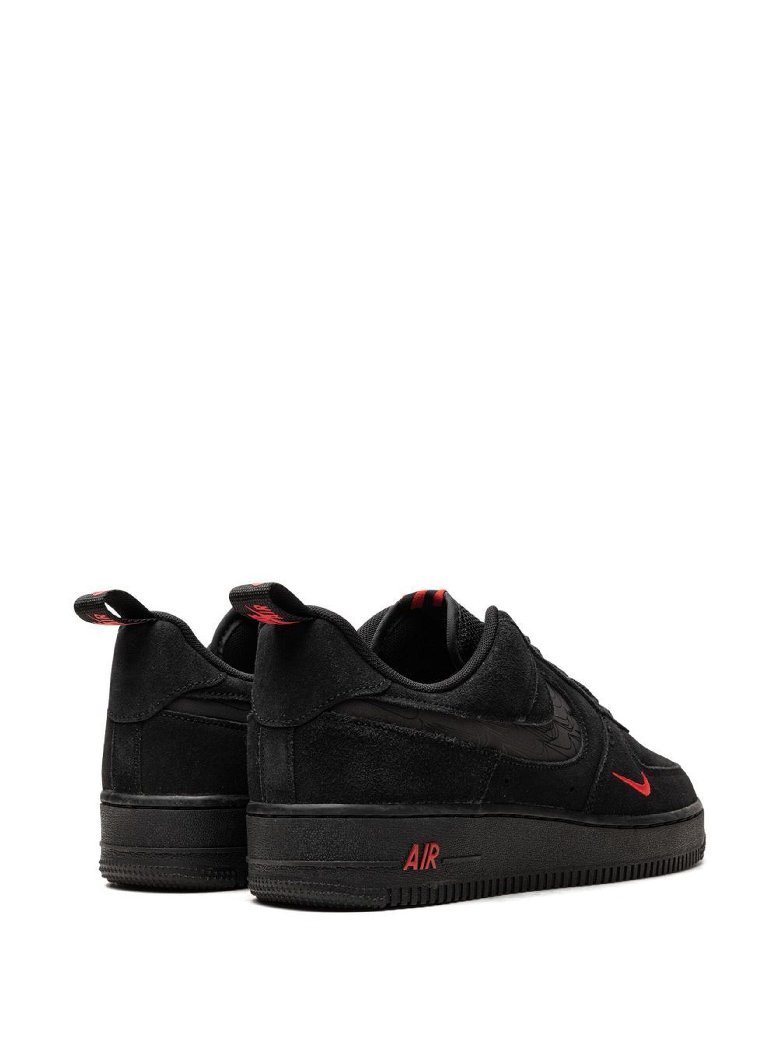Nike Air Force 1 Low '07 LV8 "Multi Swoosh - Black Crimson"