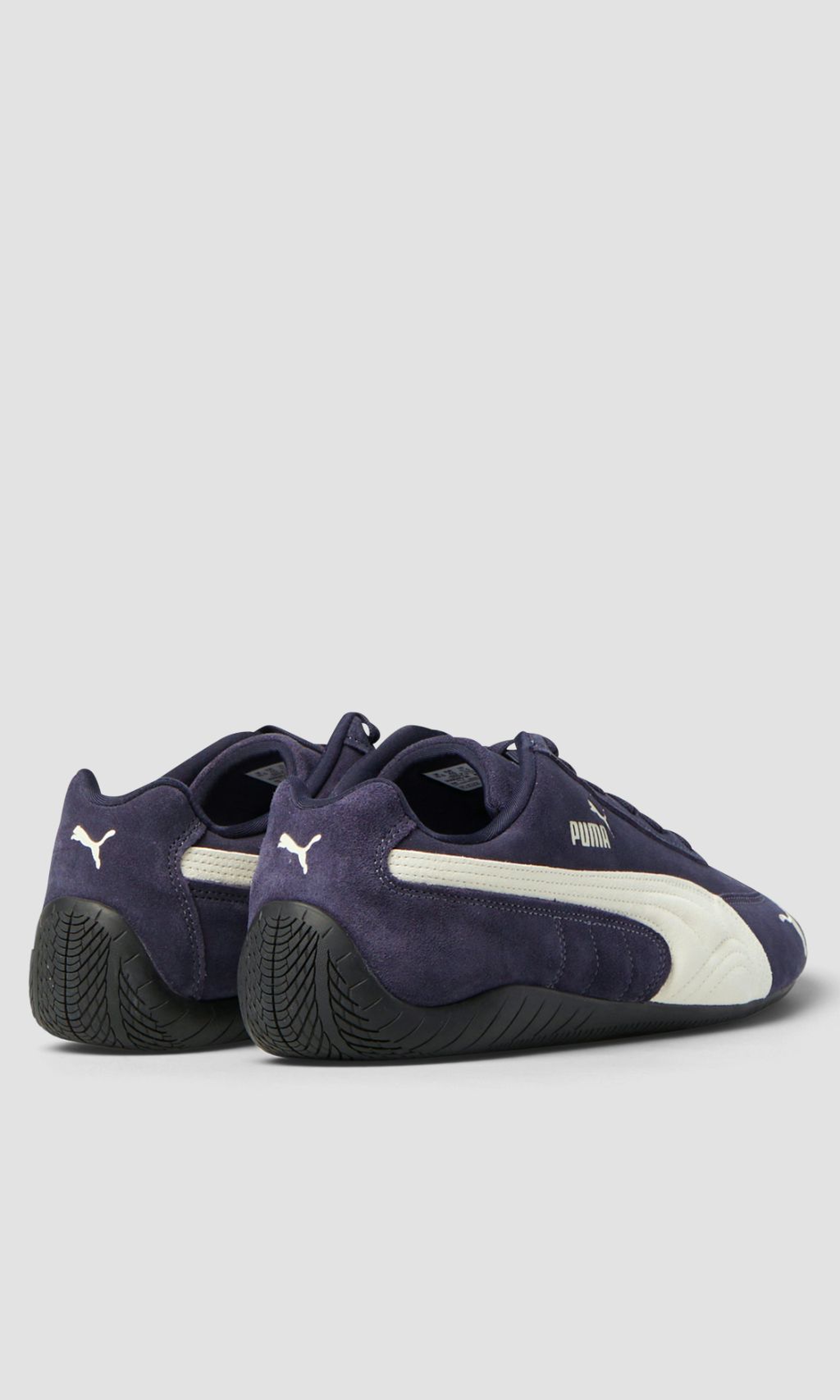 Puma Speedcat OG in the New Navy-Warm White