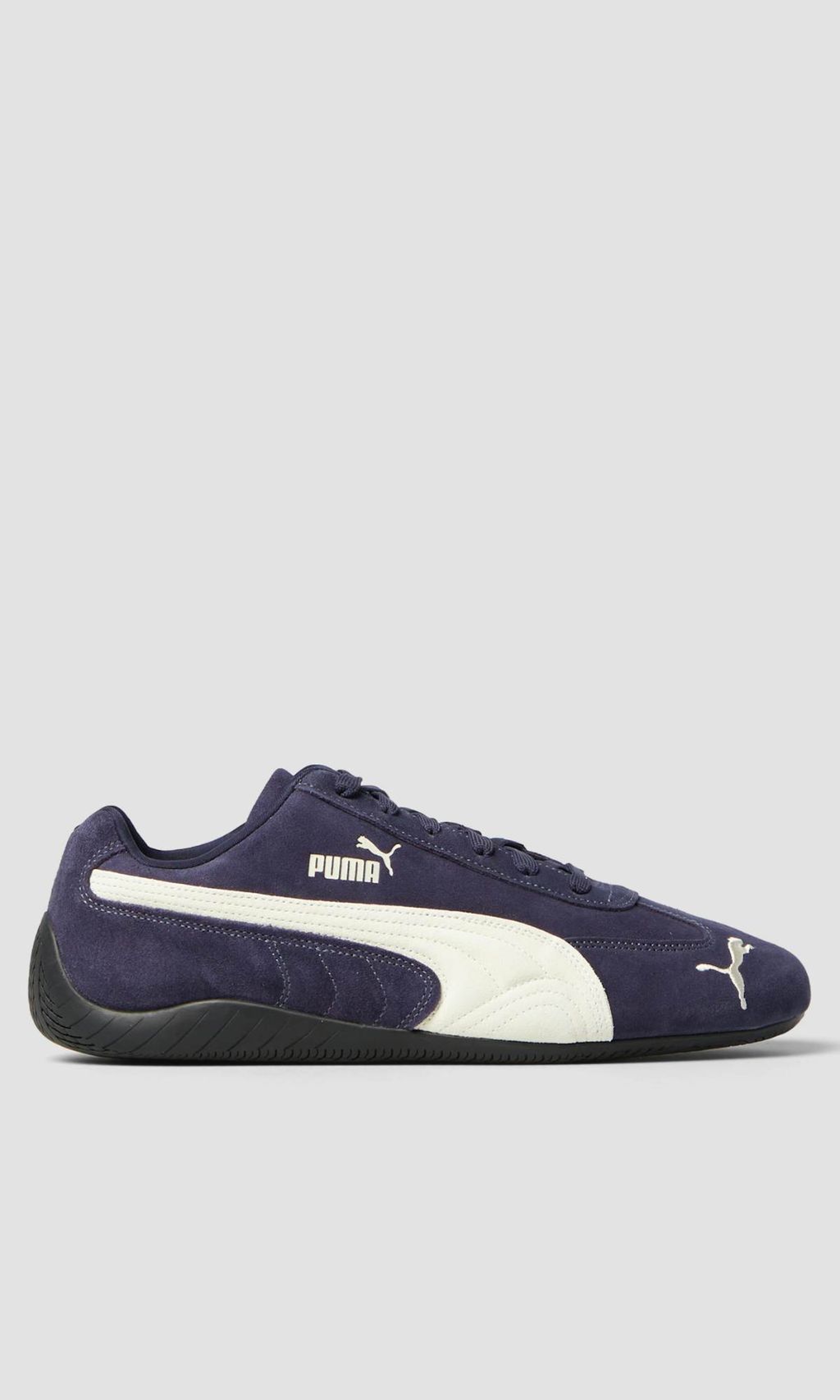Puma Speedcat OG in the New Navy-Warm White