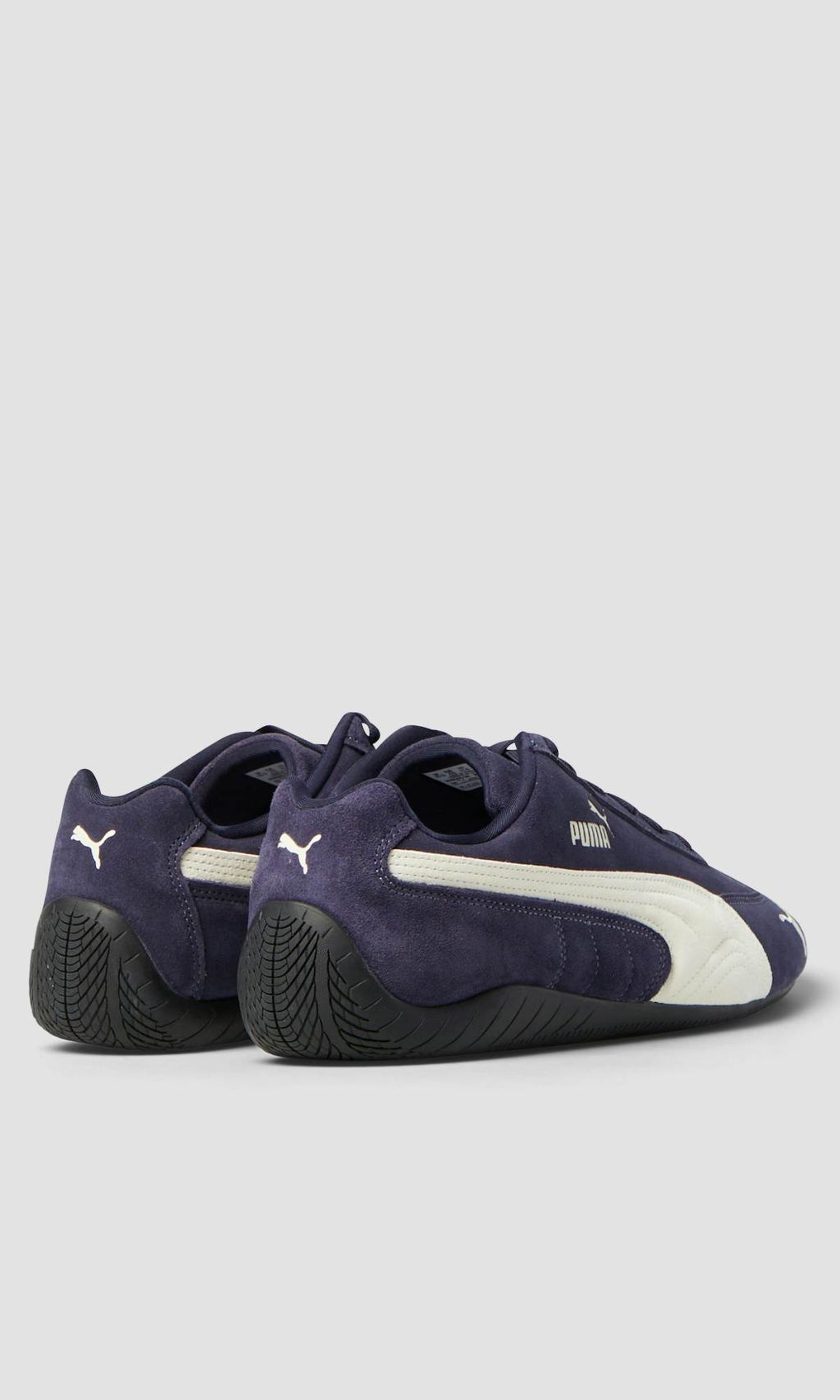 Puma Speedcat OG in the New Navy-Warm White