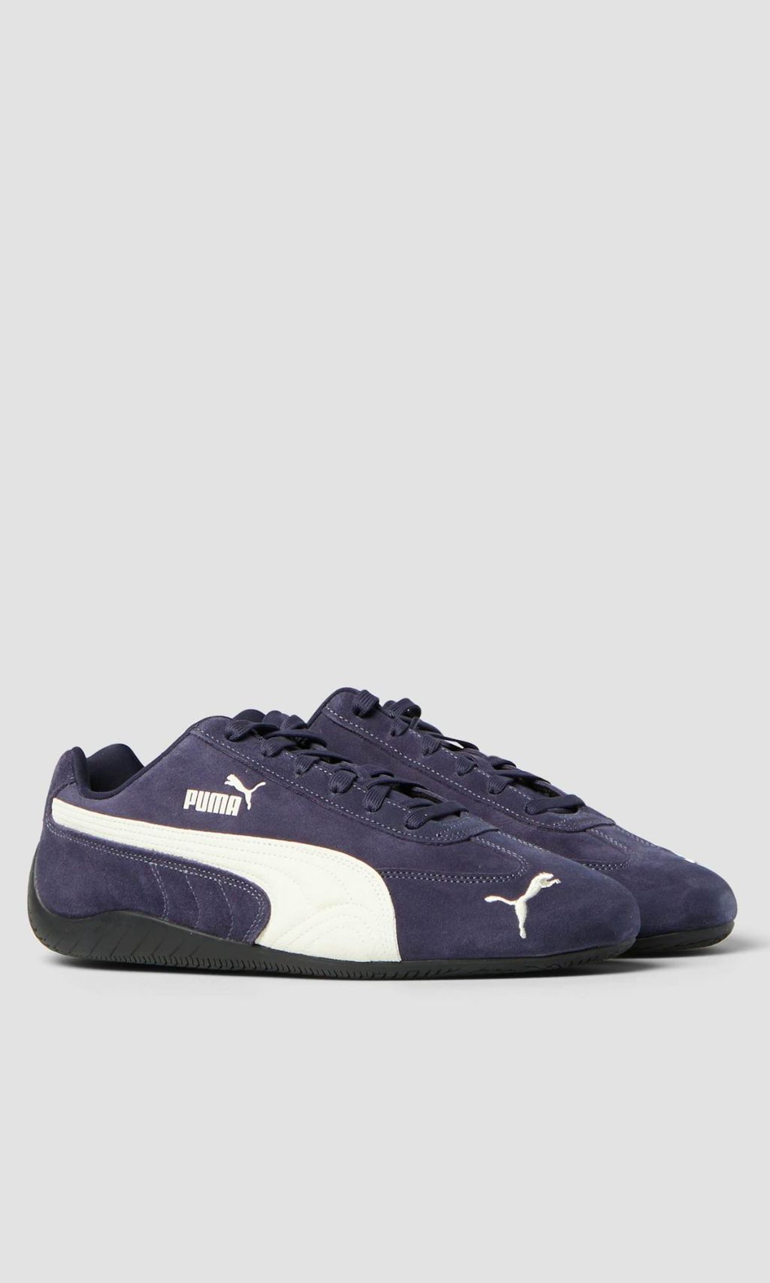 Puma Speedcat OG in the New Navy-Warm White