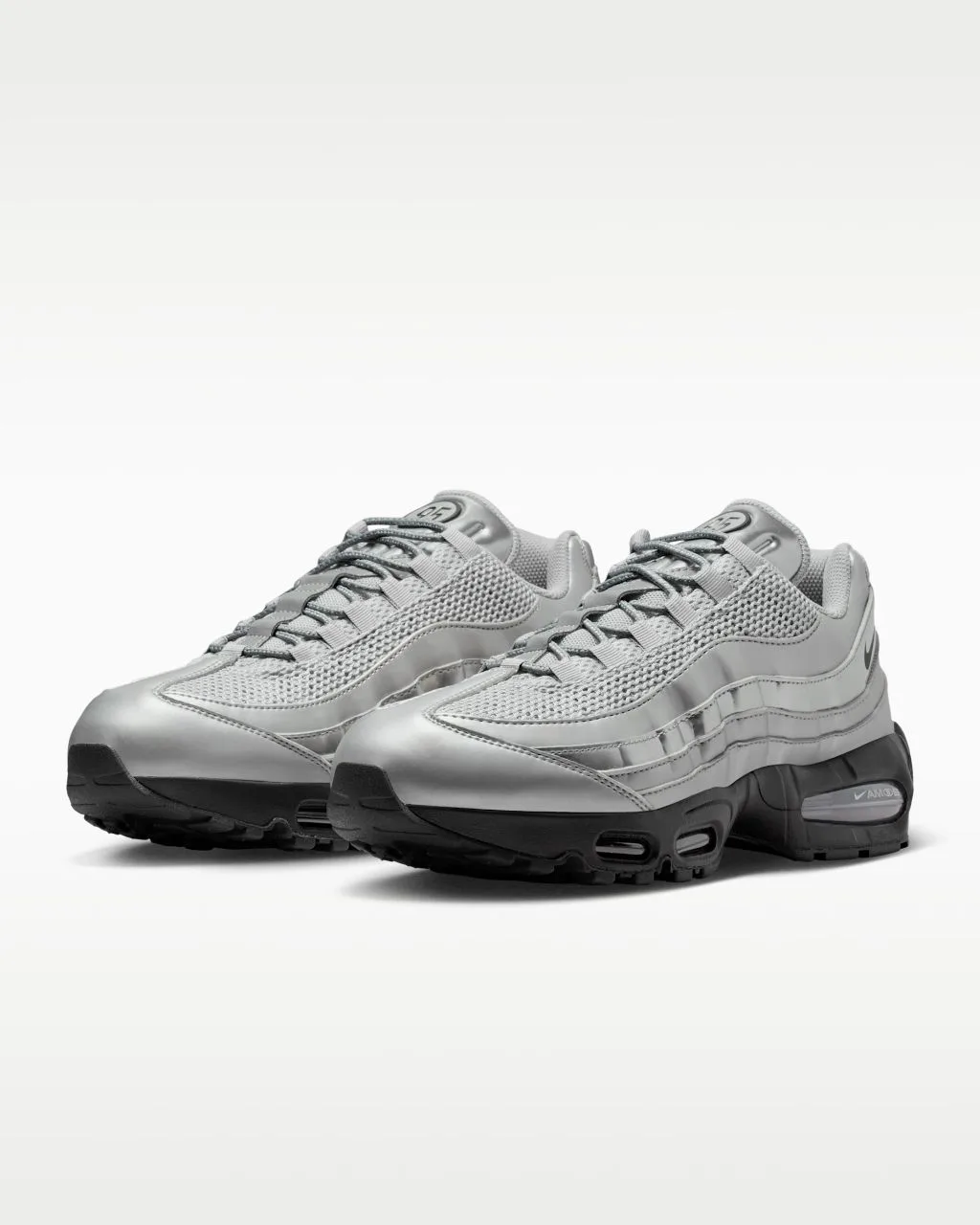 Nike Air Max 95 Big Bubble "metallic silver black"