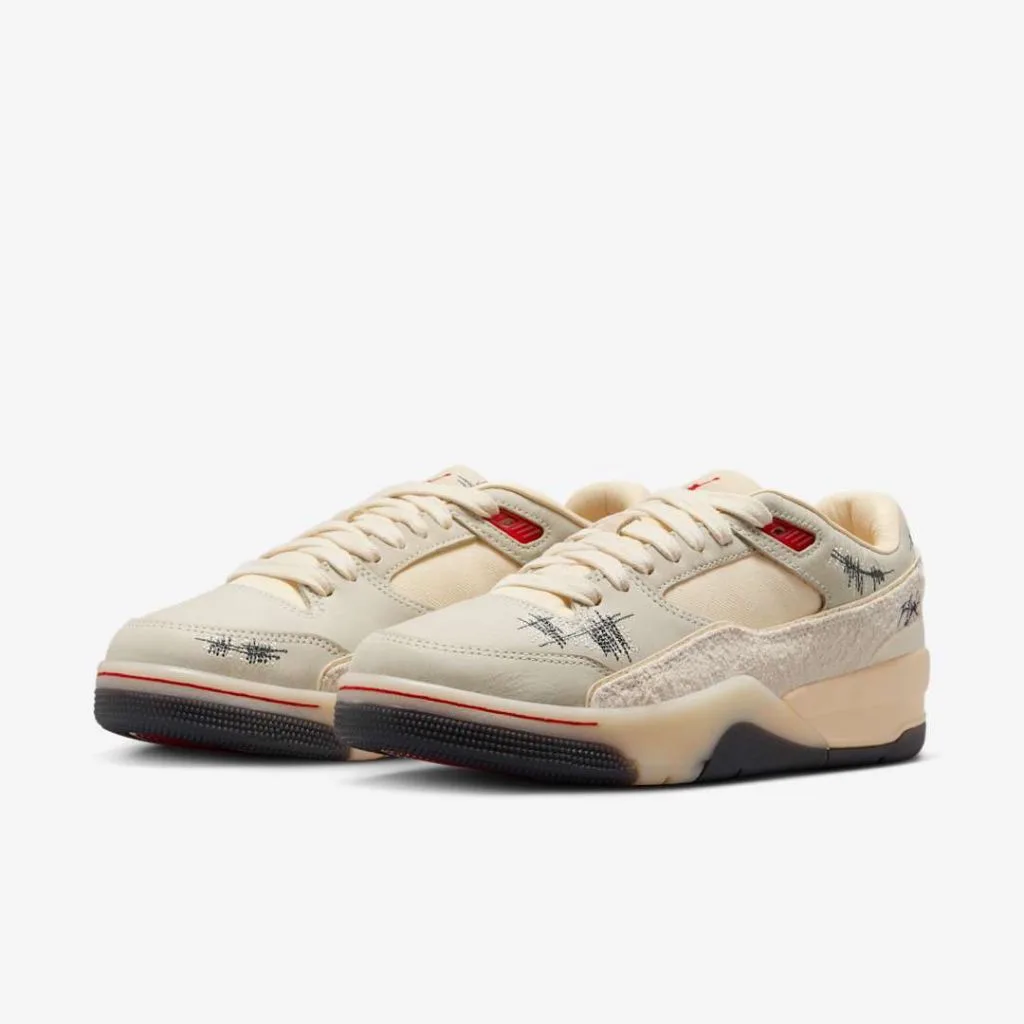 Jordan Flight Court SP (Coconut Milk/Varsity Red/Muslin/Off Noir)