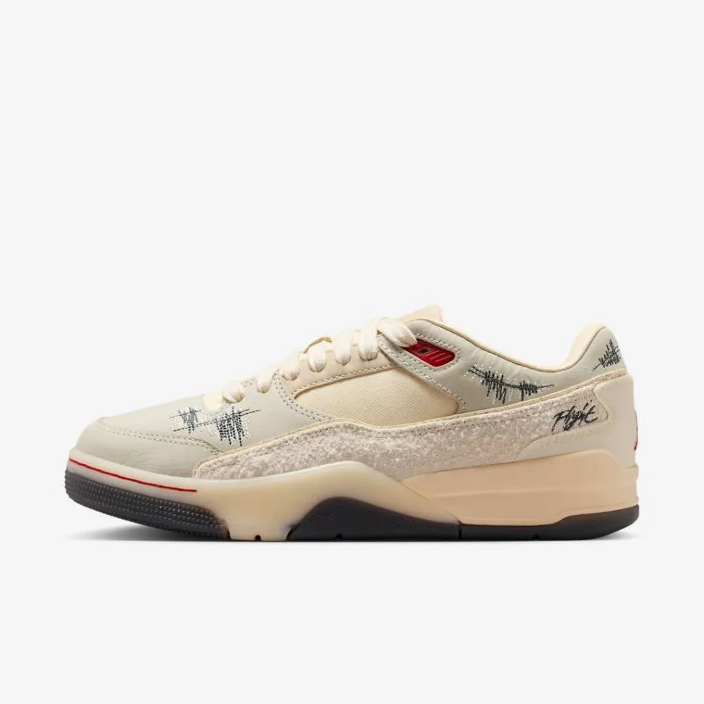 Jordan Flight Court SP (Coconut Milk/Varsity Red/Muslin/Off Noir)