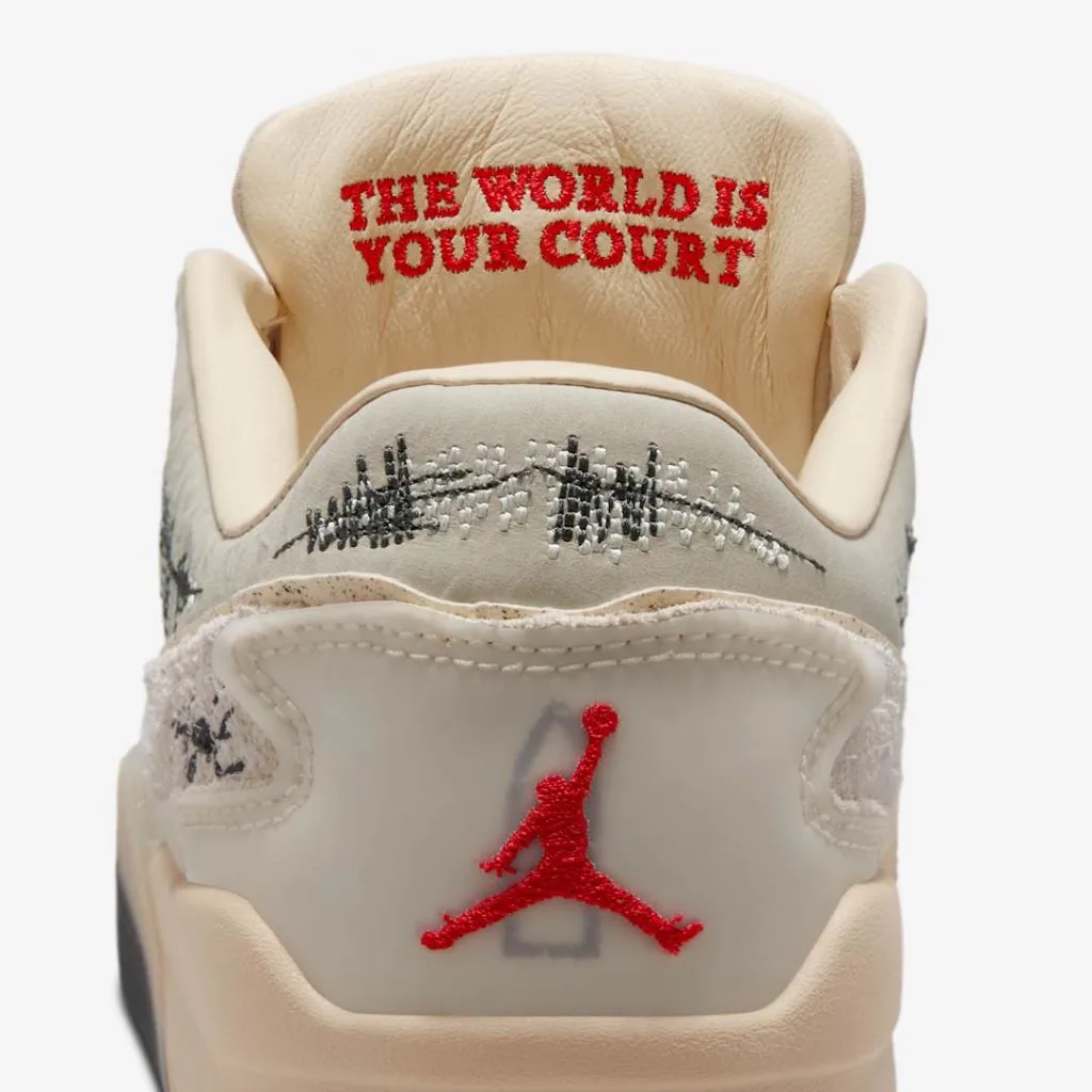 Jordan Flight Court SP (Coconut Milk/Varsity Red/Muslin/Off Noir)