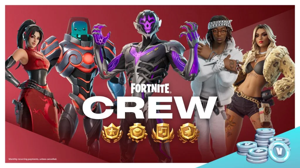 GPKE BUNDLE G  FORTNITE CREW 1 MONTH + 800 V-BUCKS