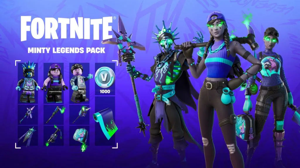 GPKE BUNDLE F  MINTY LEGENDS PACK + CHILL VIBES PACK