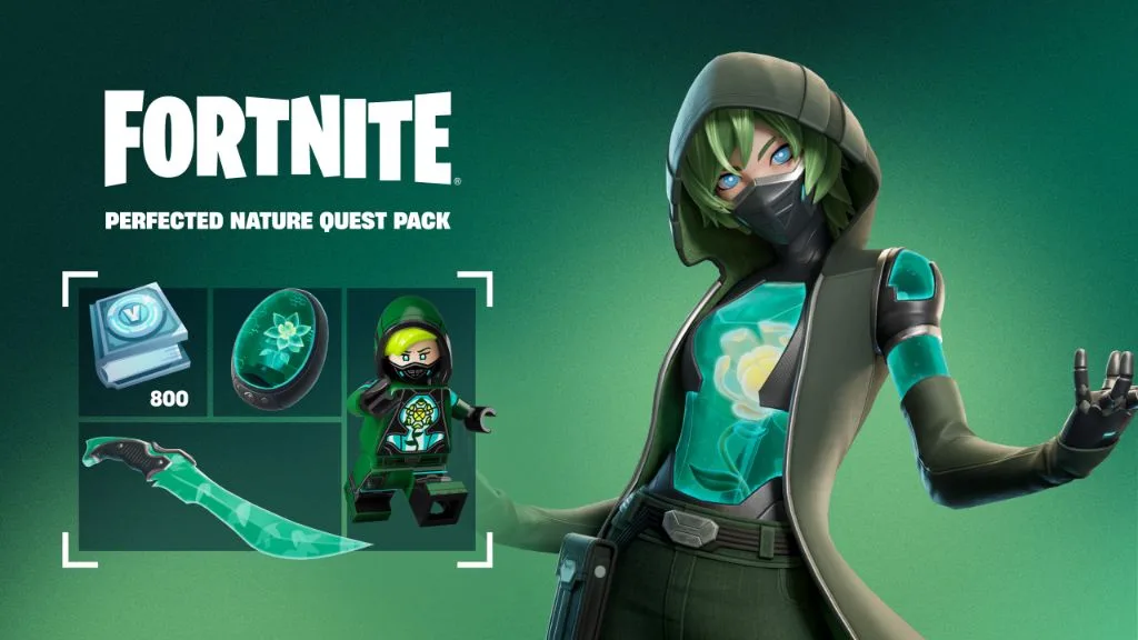 PERFECT NATURE QUEST PACK PACK + 800 VBUCKS