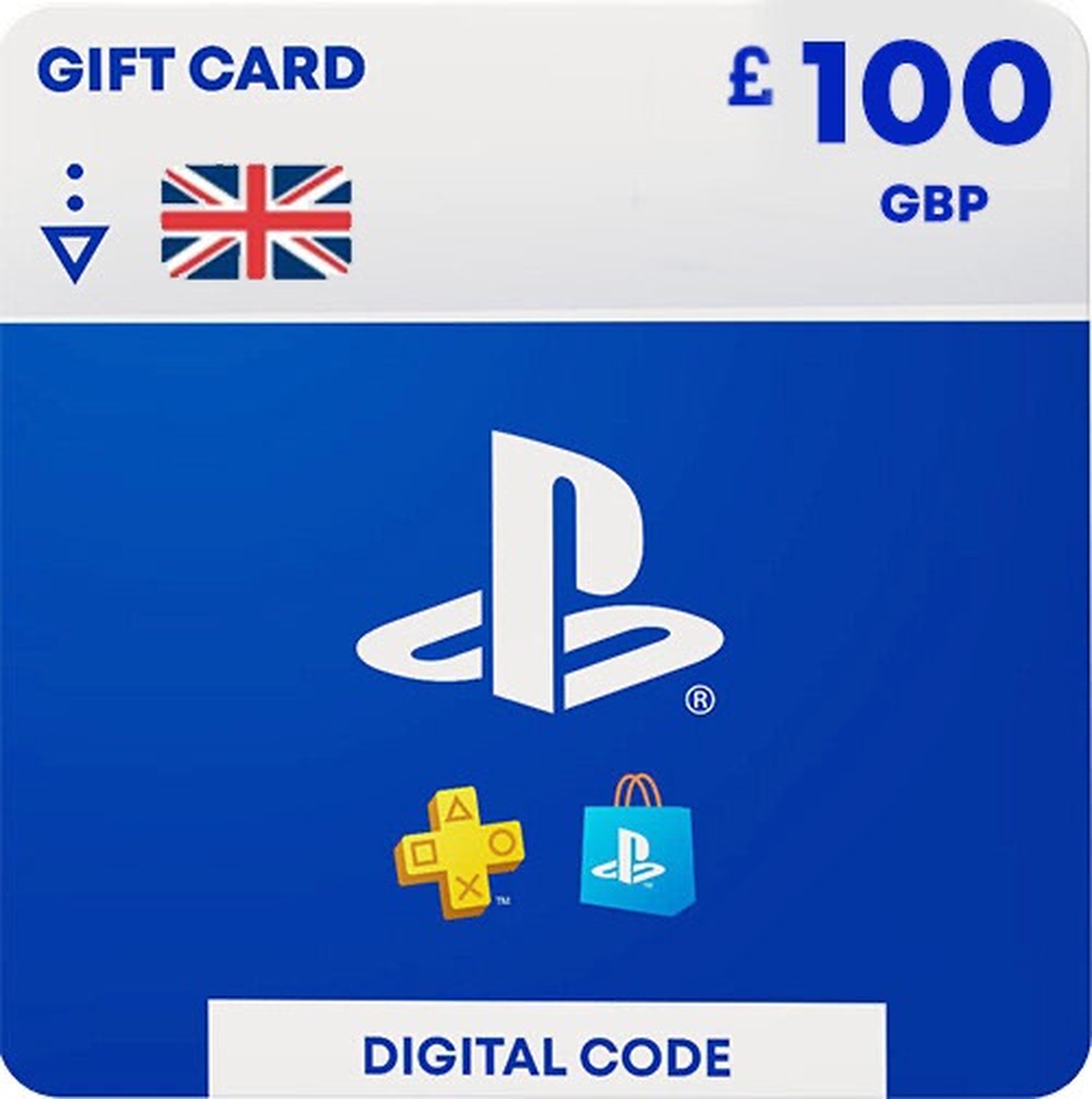 PSN CARD UNITED KINGDOM £100
