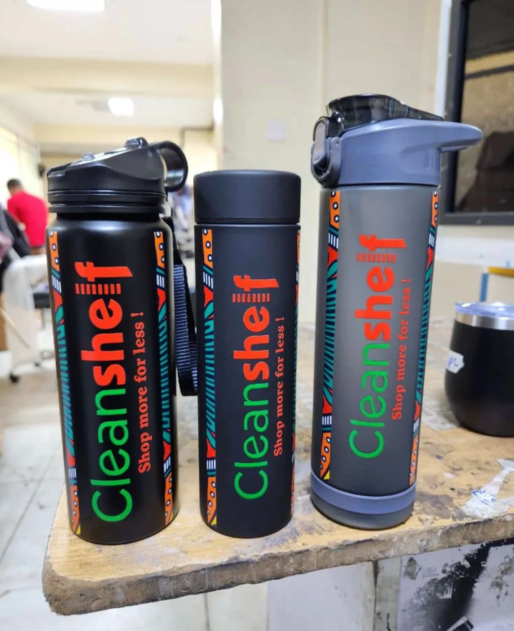 Branded Water Bottle Customizable