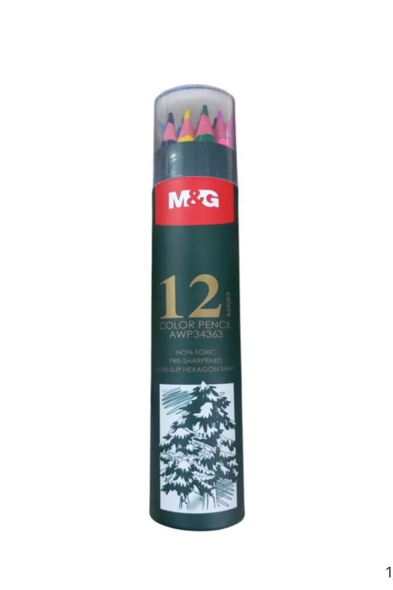 12 Color Pencils