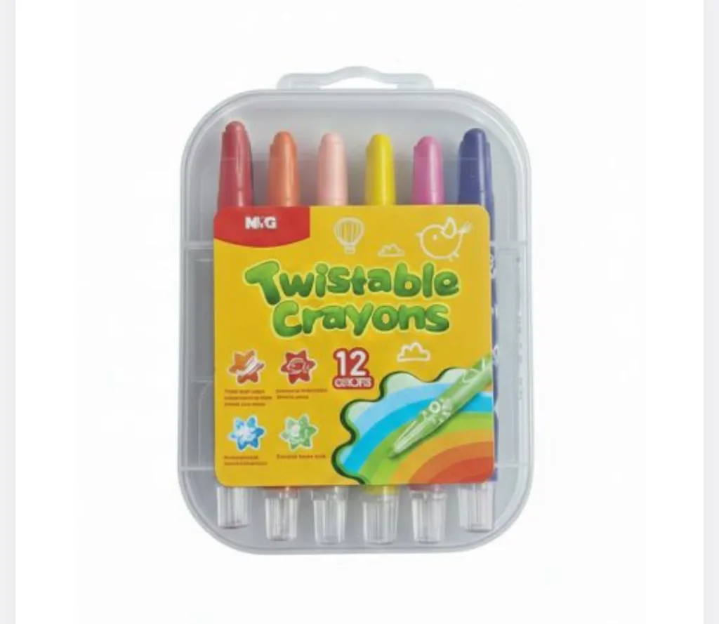 M&G Twistsble Crayons 12 Colors