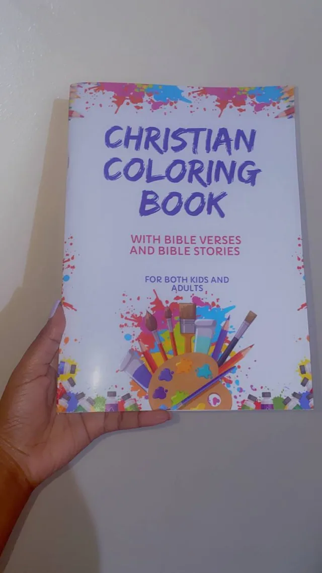 Bible Storie Vol 1 Coloring book
