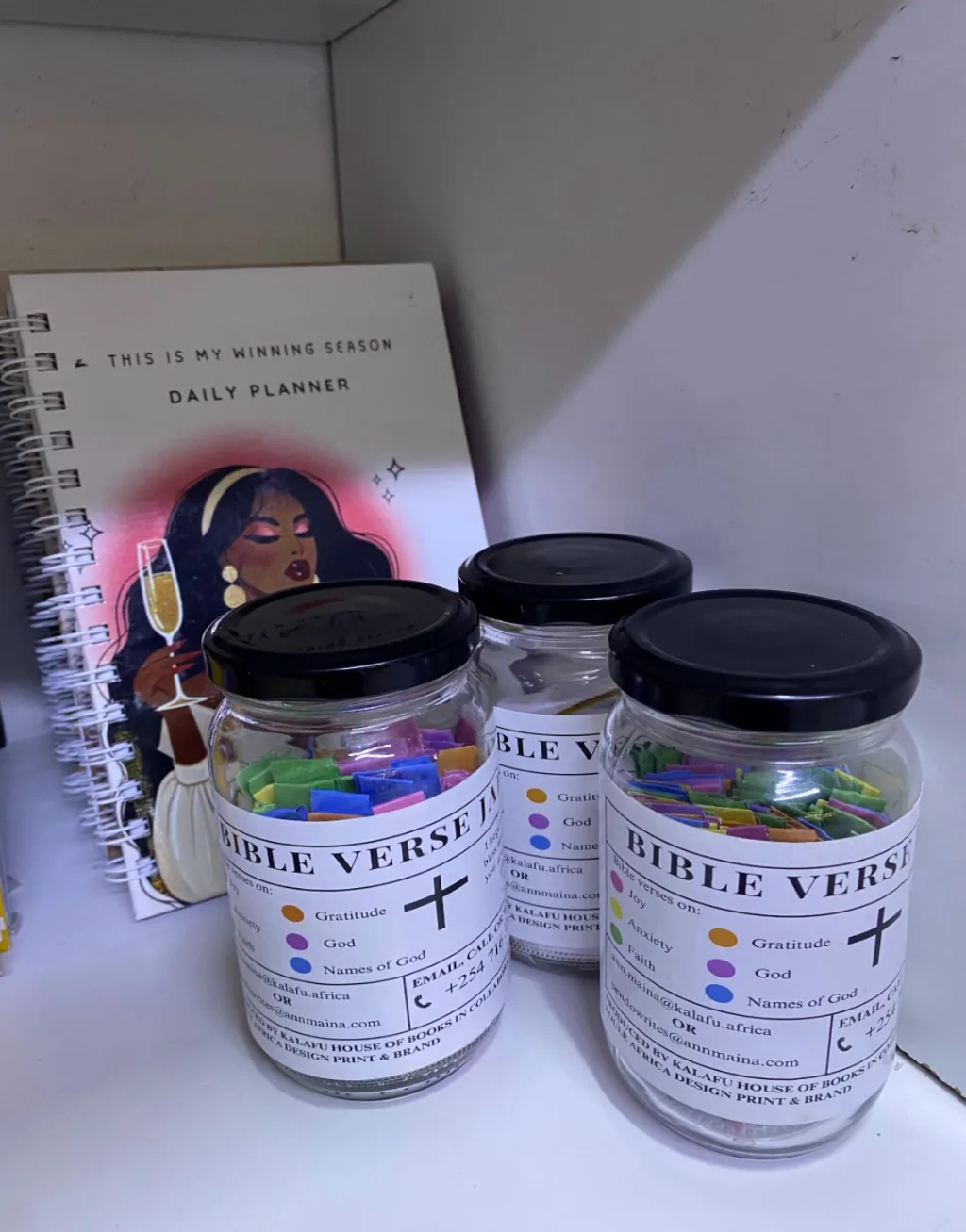 Bible verse jar